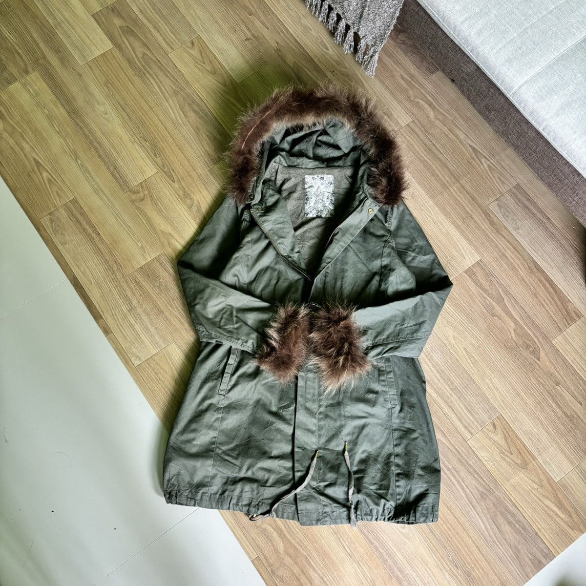 14th Addiction × If Six Was Nine × Japanese Brand Vintage KMRII Style ifsixwasnine furfauxfur jacket Size M / US 6-8 / IT 42-44 - 2 Thumbnail