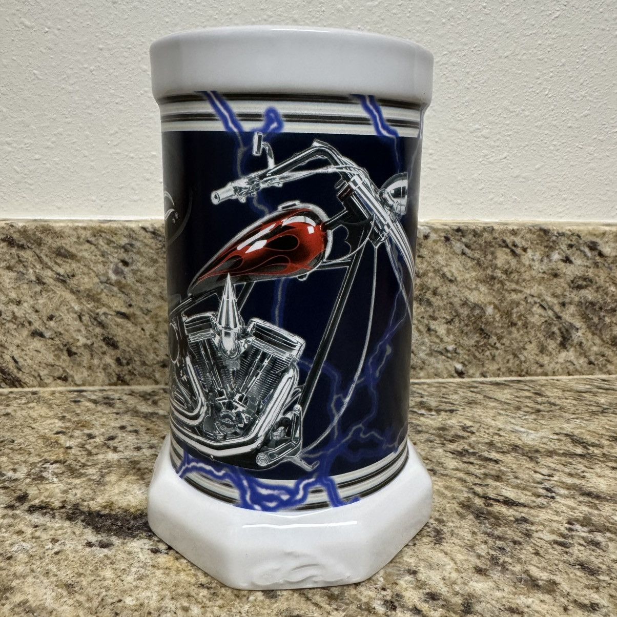 Vintage × West Coast Choppers 2005 Orange County Choppers New York Motorcycle 7” Mug 36 OZ Size ONE SIZE - 3 Thumbnail
