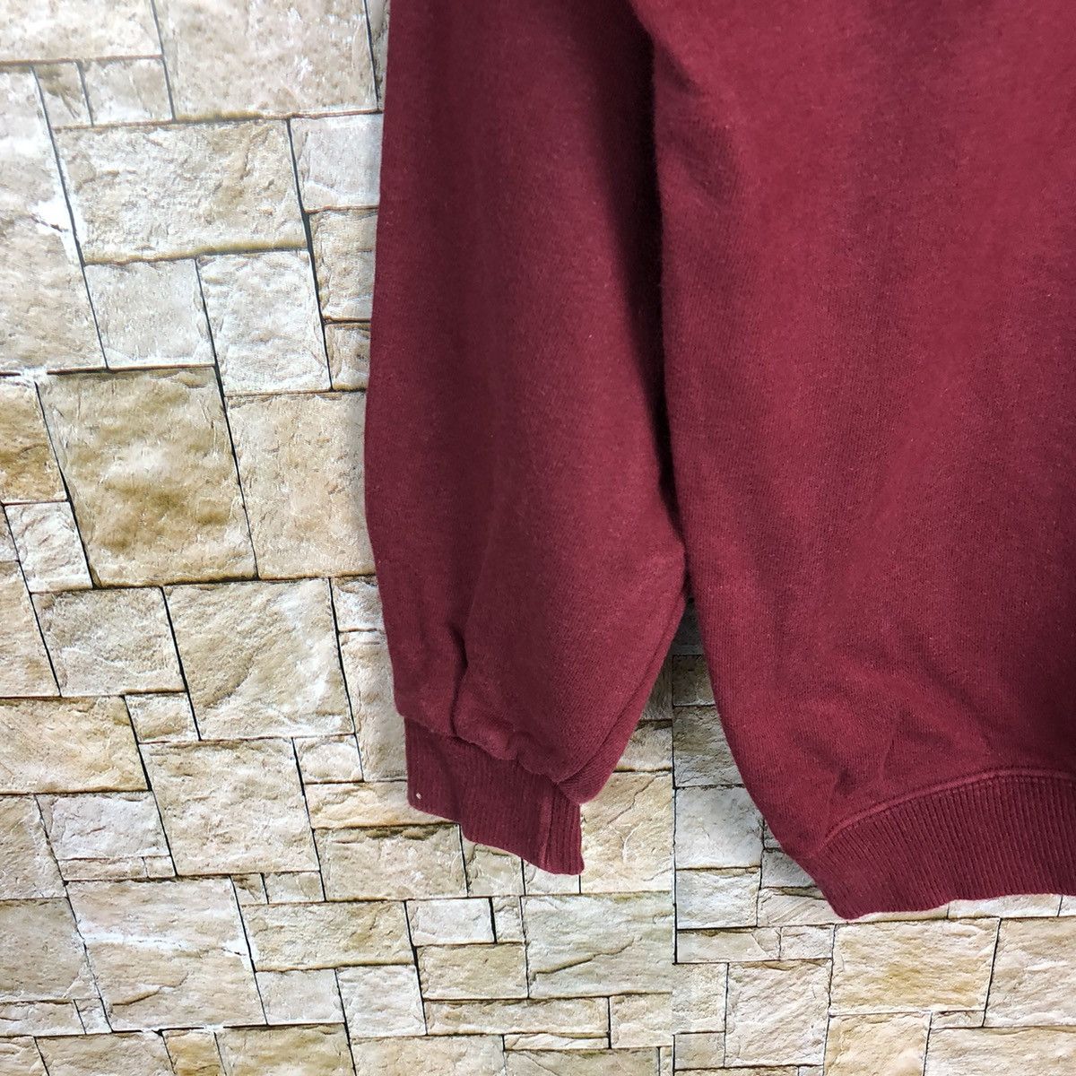 Ellesse Elle Sport Club Maroon Sweatshirt #A399 Size US M / EU 48-50 / 2 - 7 Thumbnail