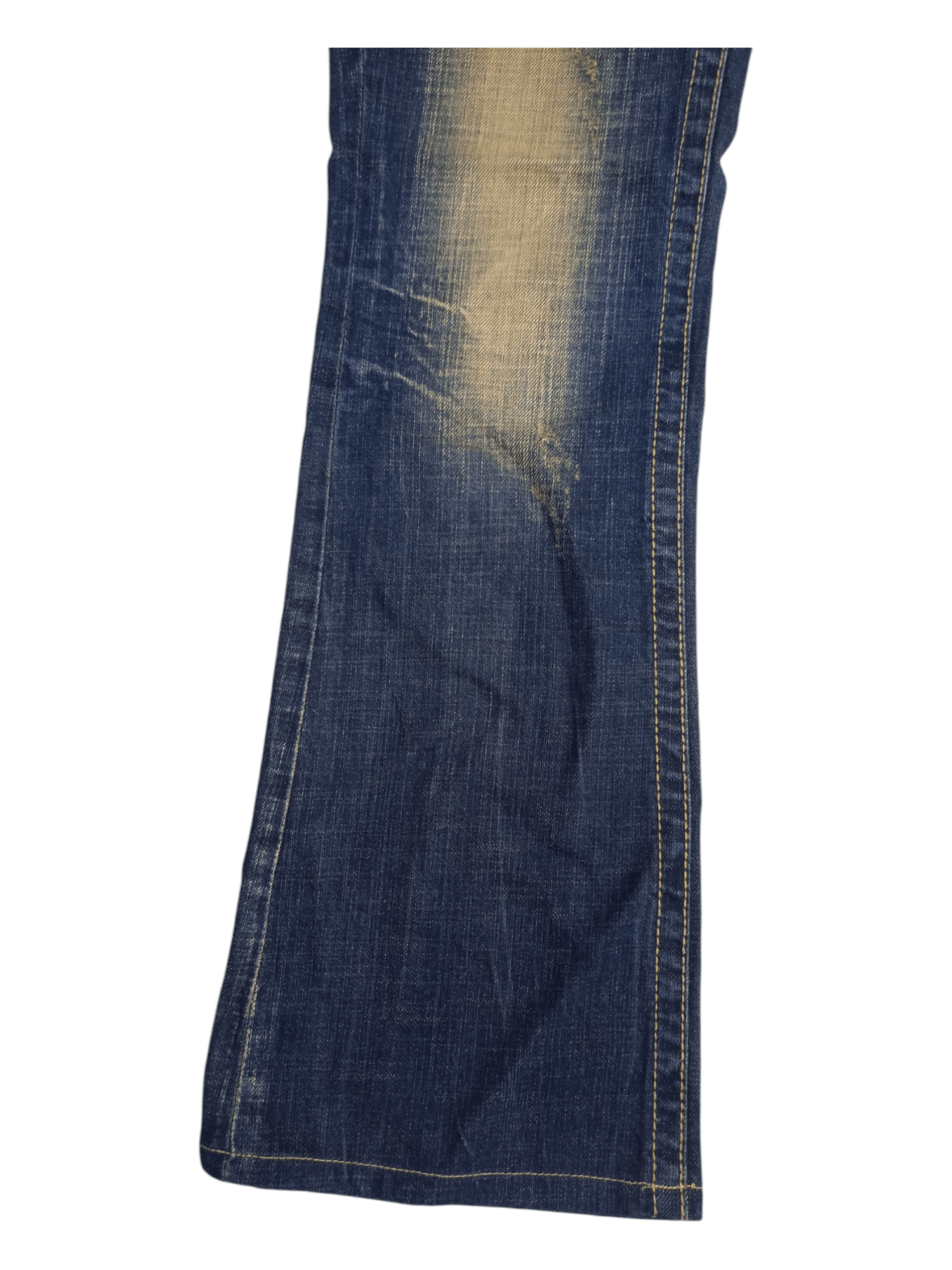 Japanese Brand Lolita Leather Bomdage Mudmax If Six Style Flare Denim Size US 29 - 7 Thumbnail