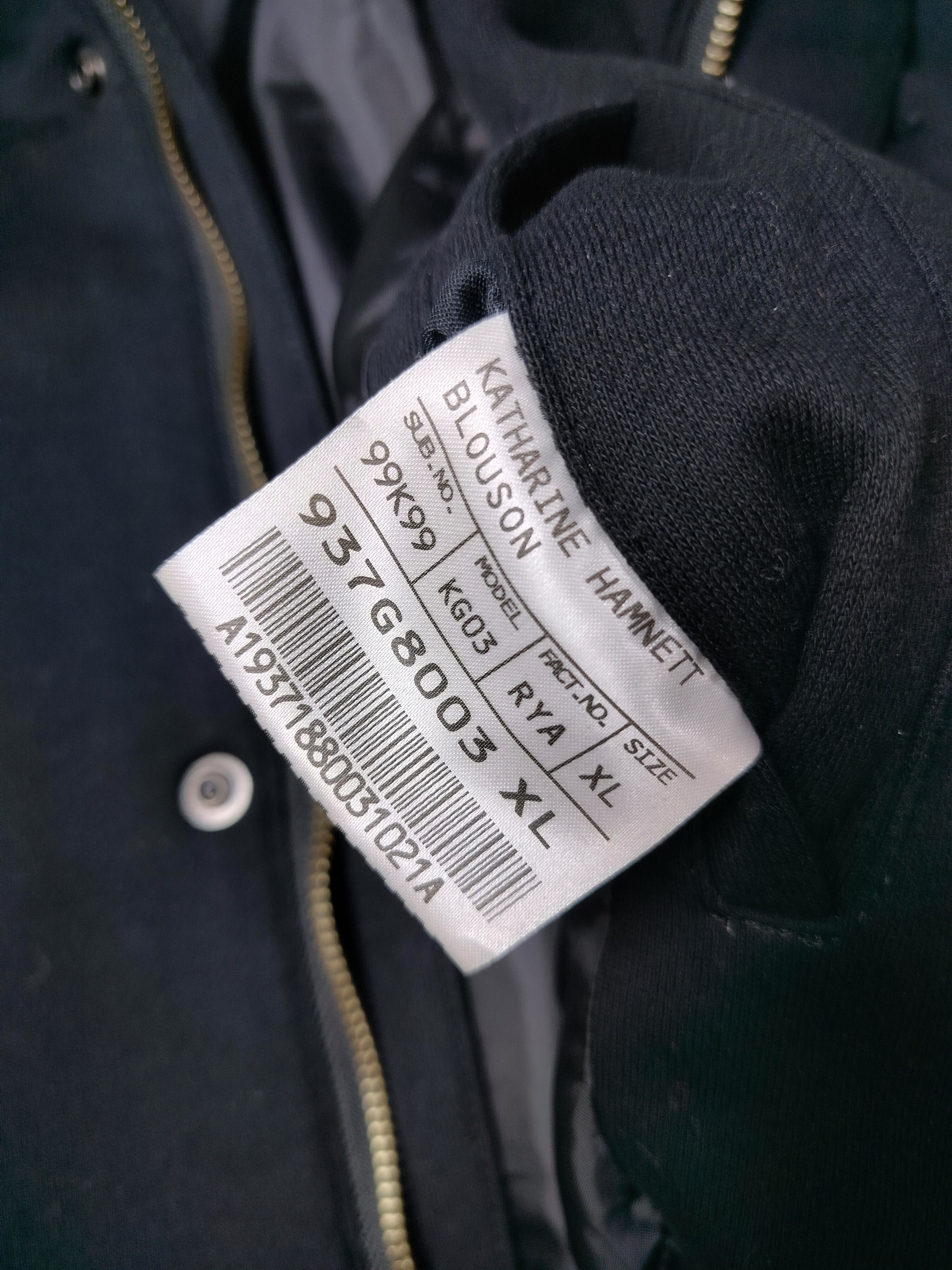 Katharine Hamnett London Katharine Hamnett London Blouson Black Jacket Size US XL / EU 56 / 4 - 7 Thumbnail
