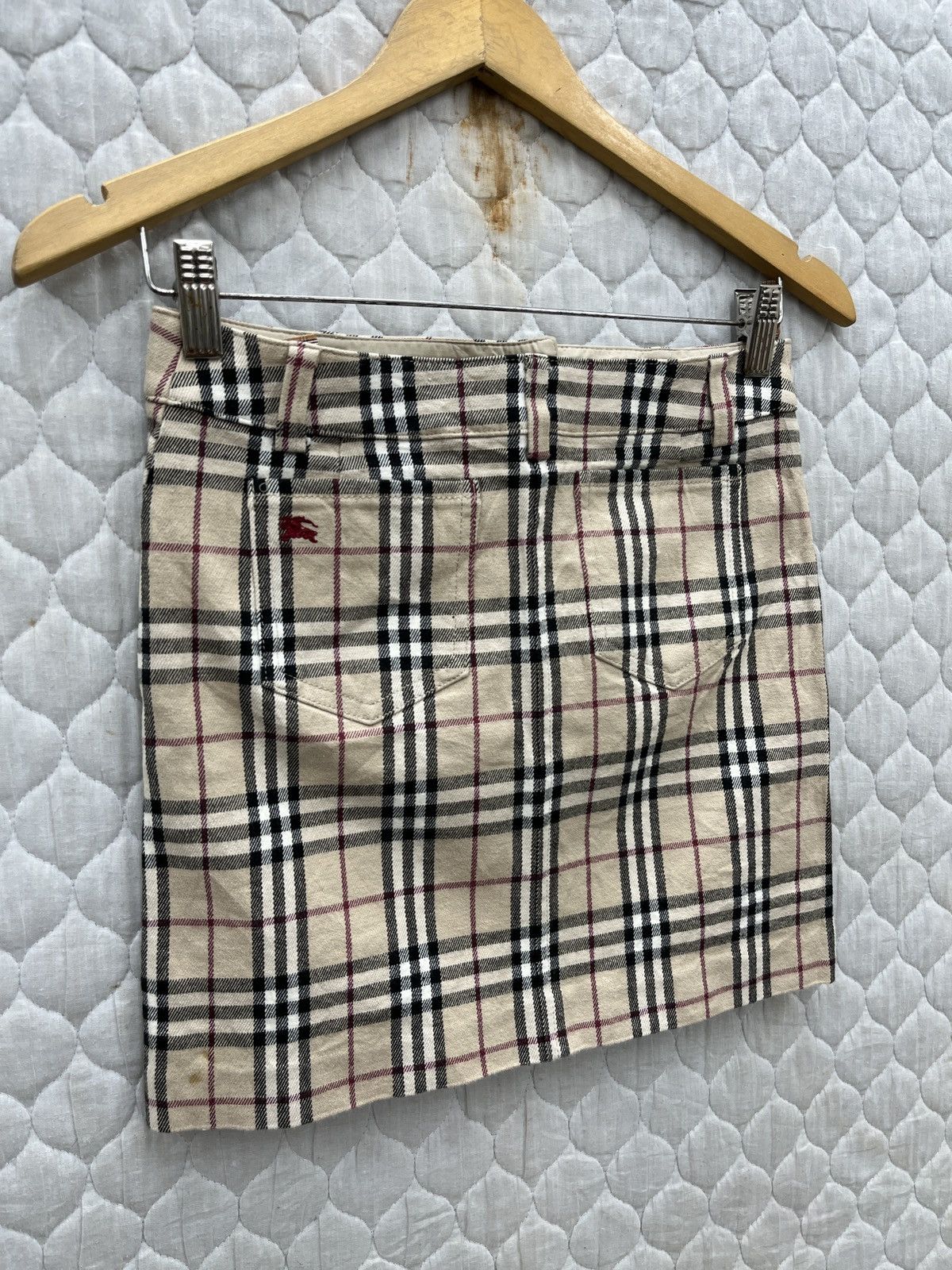 Burberry 🔥🔥🔥STEALS BURBERRY NOVA CHECK MINI SKIRTS 4 POCKET Size 27" / US 4 / IT 40 - 4 Thumbnail
