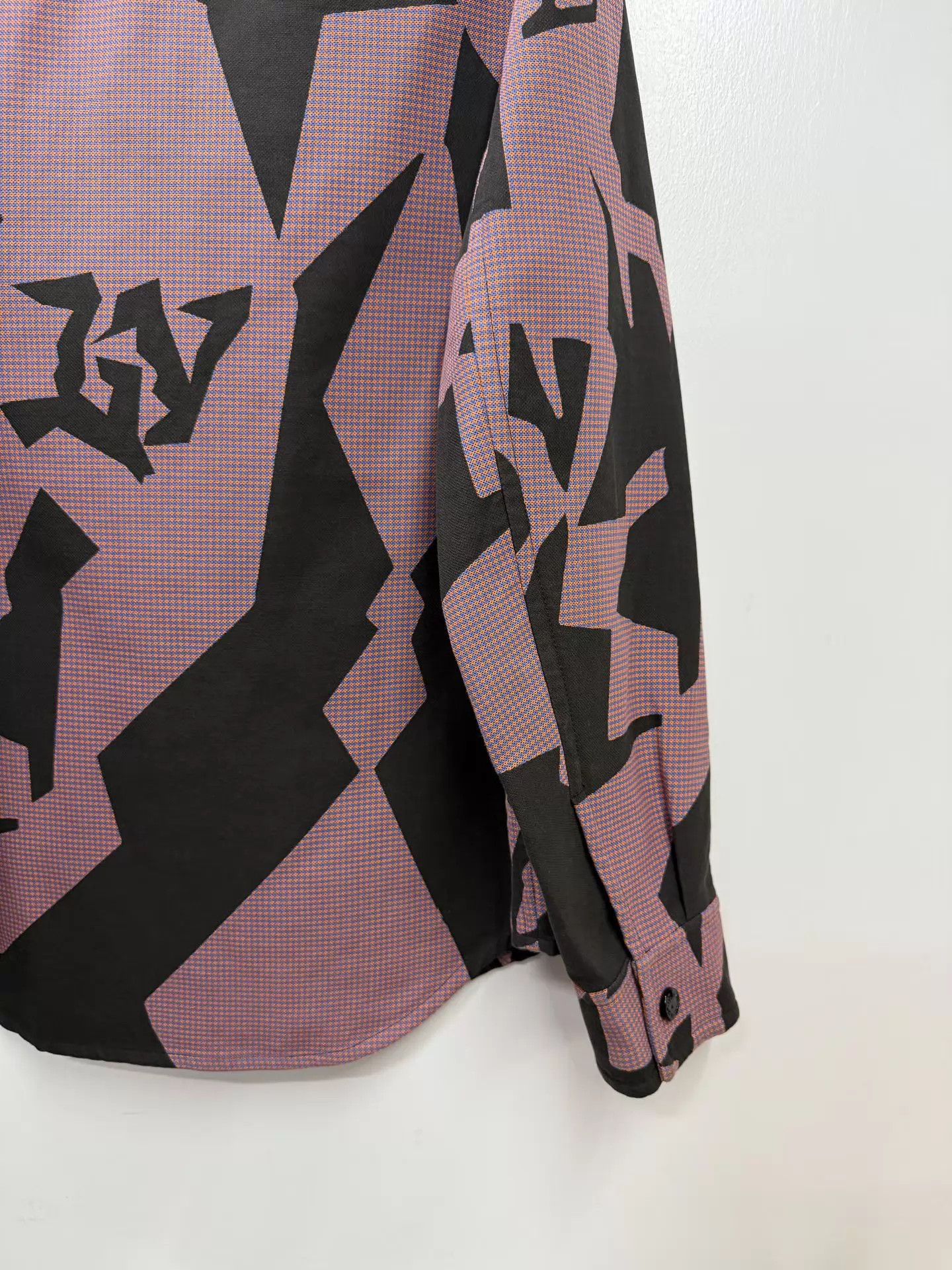 Louis Vuitton LV Geometric Pattern Pink-Brown Mocha Jacket L Size US L / EU 52-54 / 3 - 5 Thumbnail