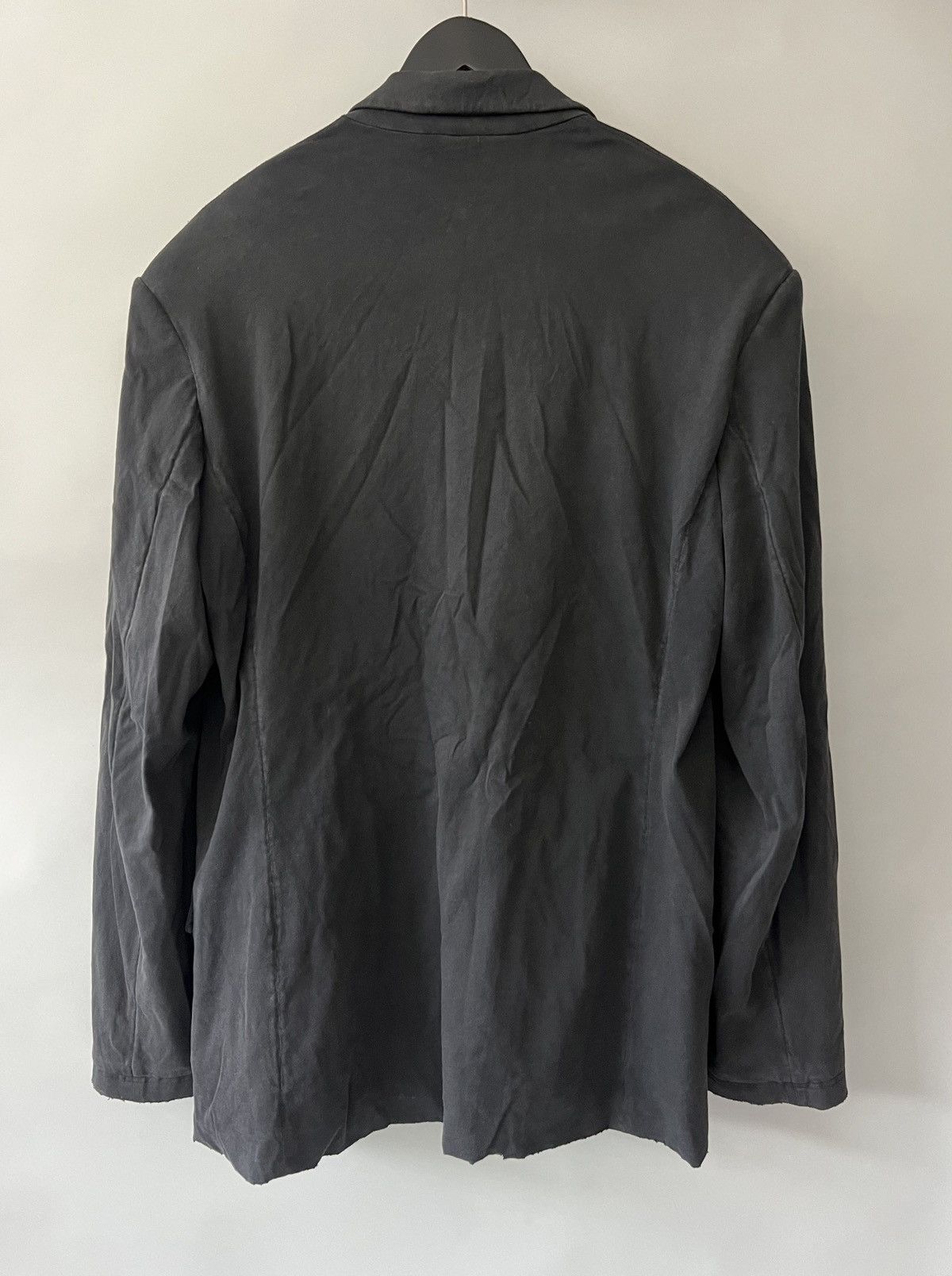 Balenciaga Balenciaga Black Worn Oversized Tailored Blazer Size US XXS / EU 40 - 4 Thumbnail