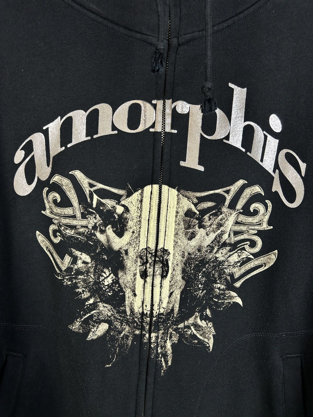 Band Tees 00s Amorphis Progressive Metal Band Promodoro Zip Hoodie XL Size US XL / EU 56 / 4 - 2 Thumbnail