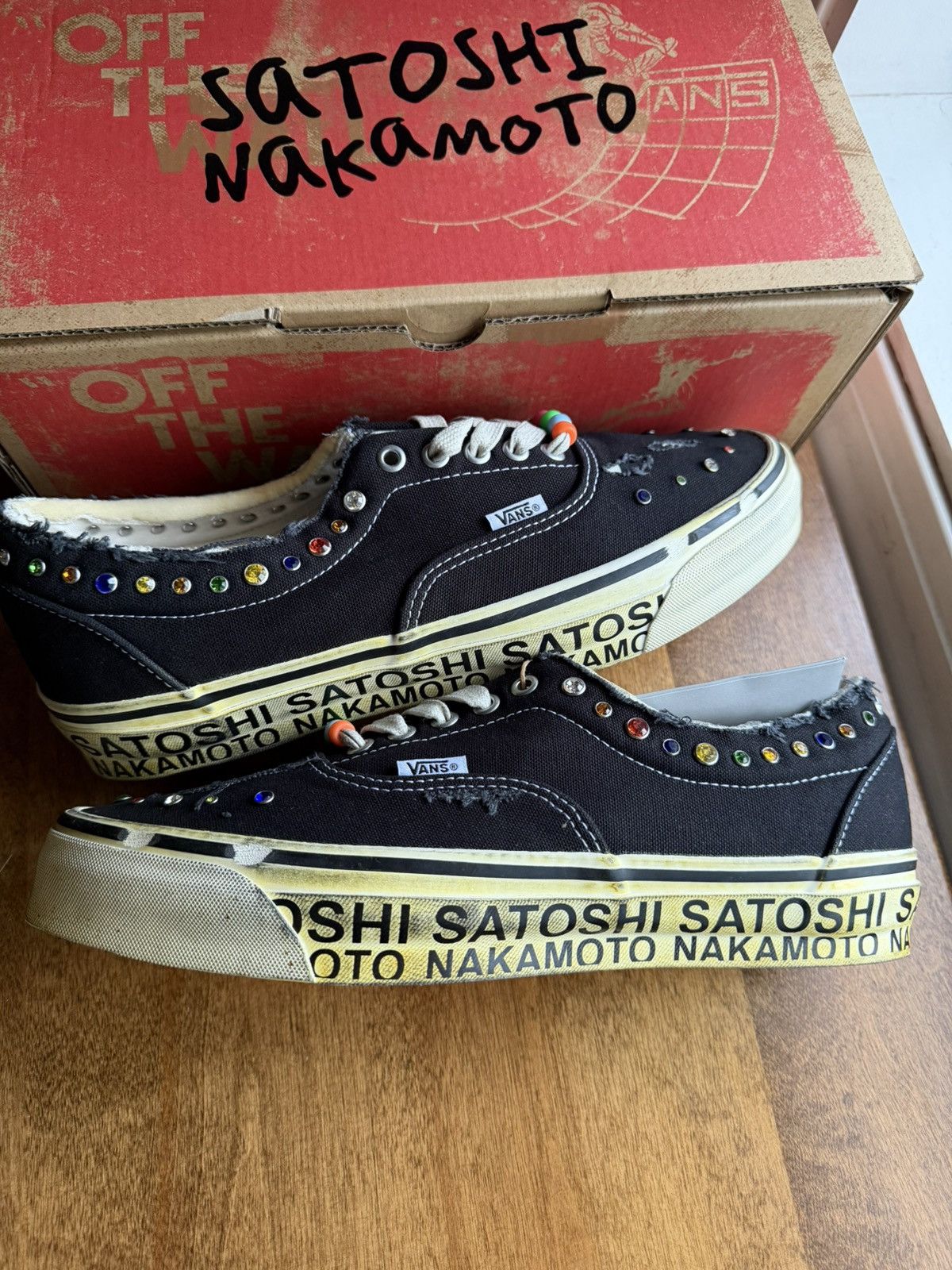 Satoshi Nakamoto × Vans Satoshi Nakamoto Vans Era 95 Round Lucky Charm Size US 10.5 / EU 43-44 - 1 Thumbnail