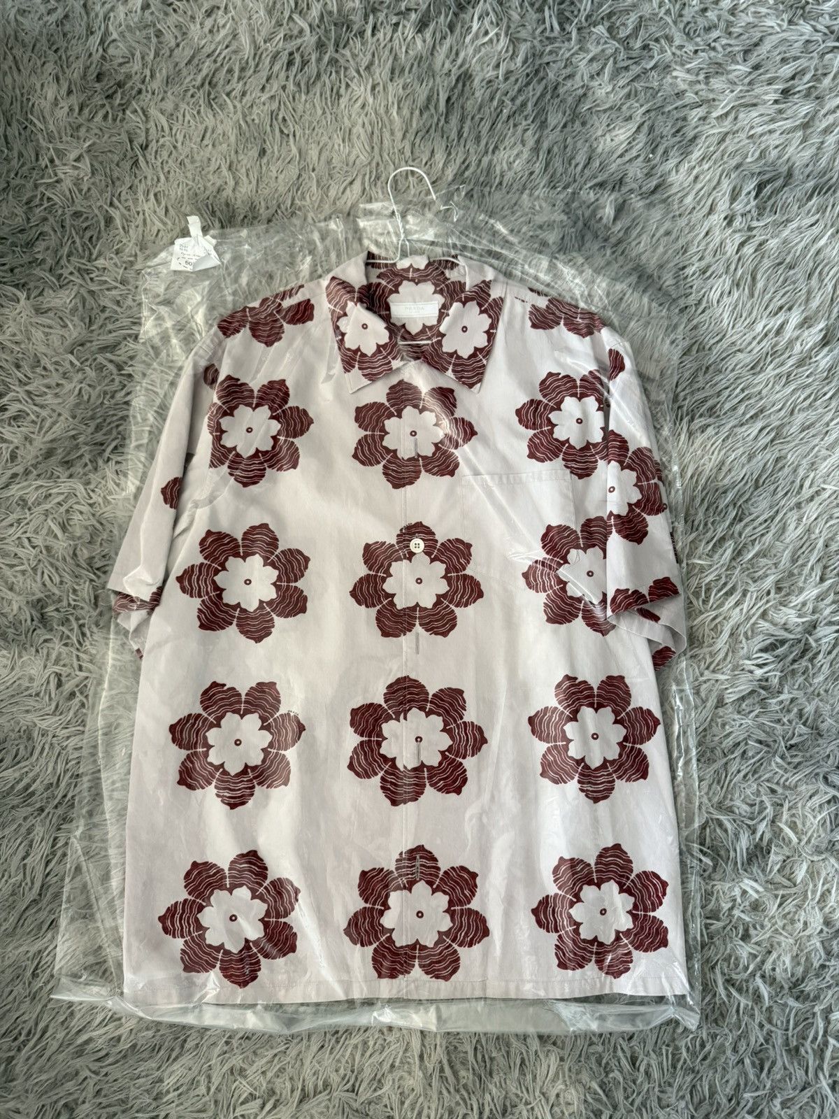 Prada floral shirt Size US XL / EU 56 / 4 - 1 Thumbnail