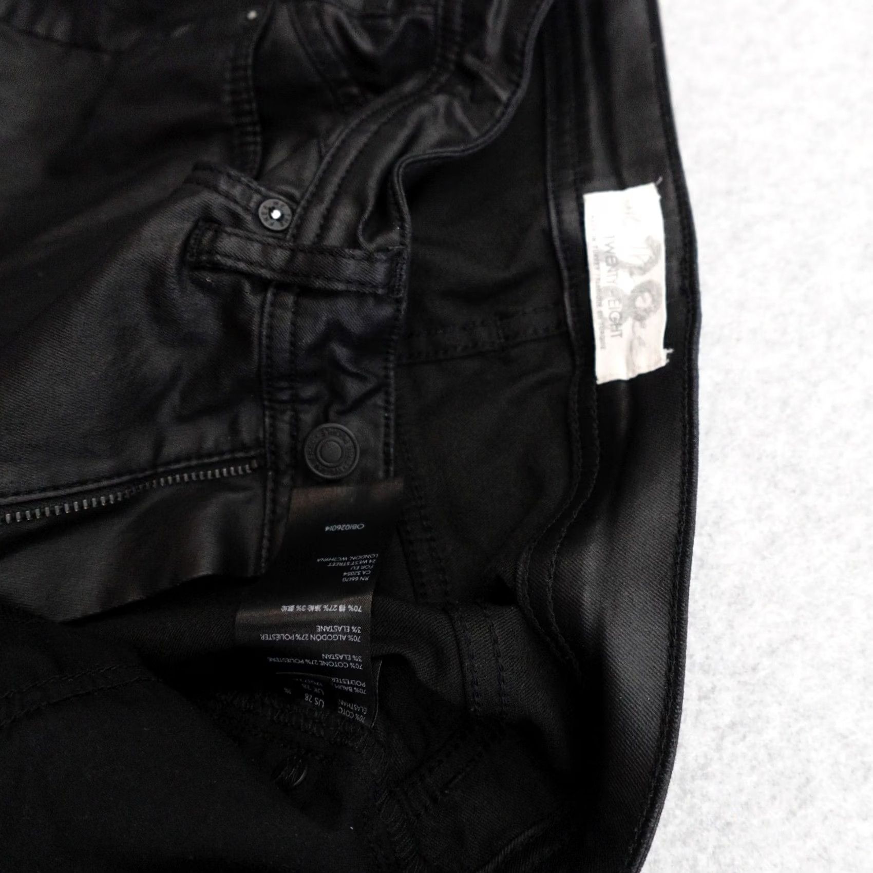 Vintage We The Free Free The People Pants Jeans Bootcut 28 Black Womens 28 Black Size 28" / US 6 / IT 42 - 4 Thumbnail