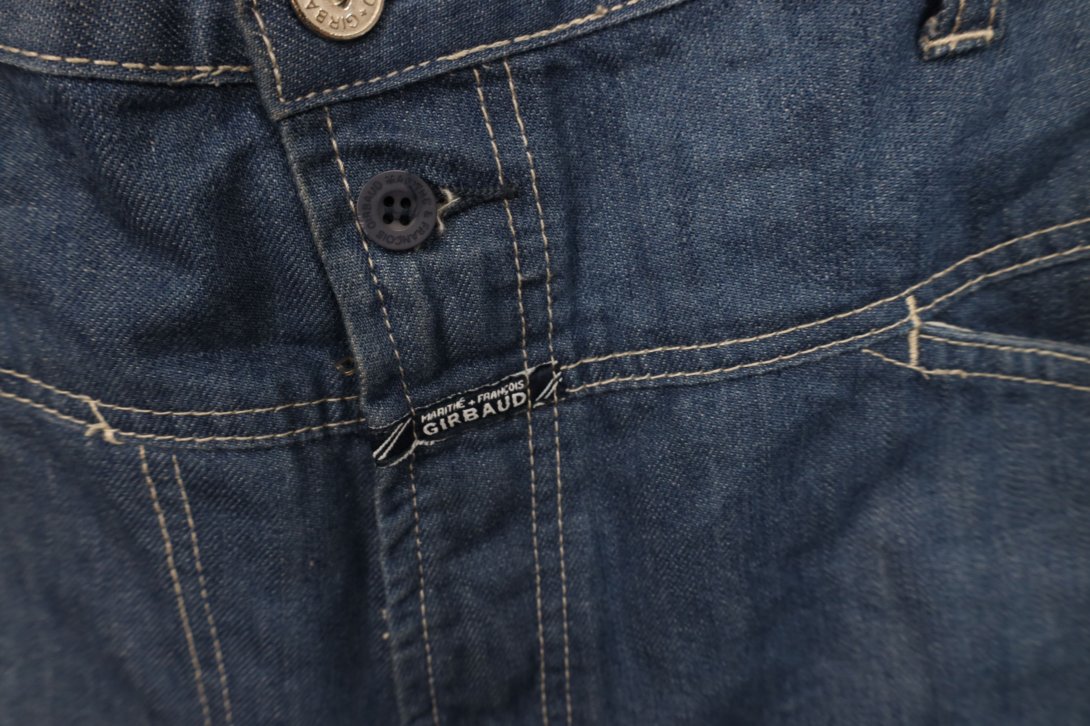 Marithe + Francois Girbaud Vintage 90s Marithe Francois Girbaud Fit Denim Jeans Blue Size US 40 / EU 56 - 6 Thumbnail