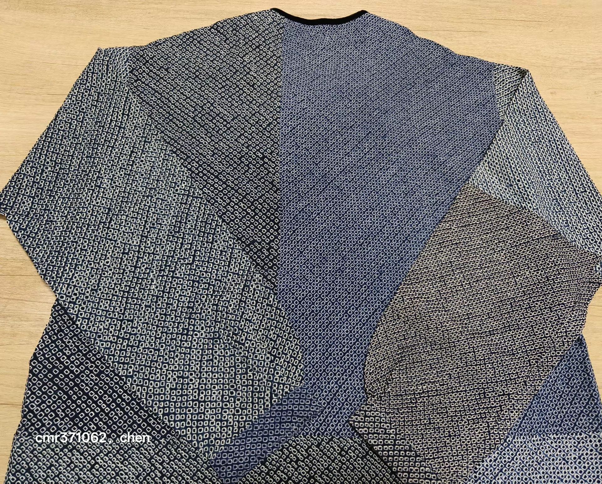 Visvim VISVIM 24 ICT TUNIC VT SHIBORI Navy 3 Silk Shibori Size US L / EU 52-54 / 3 - 8 Thumbnail