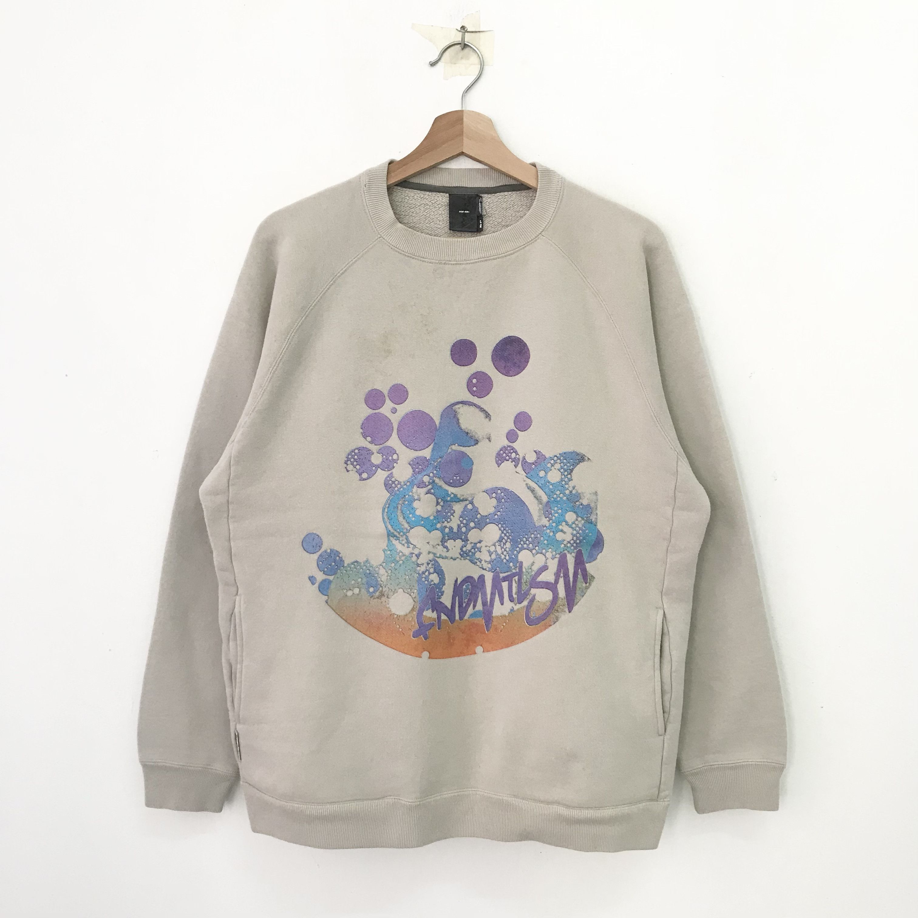 Vintage vintage gray sweatshirt - 531 Size US L / EU 52-54 / 3 - 1 Thumbnail