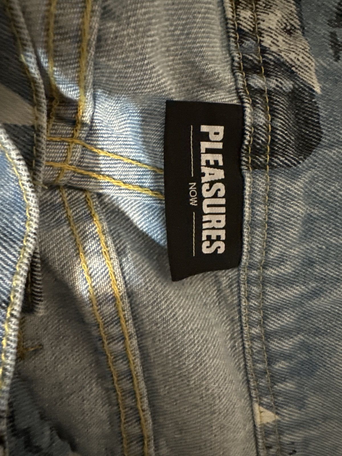 Pleasures Pleasures poppy denim Size US 34 / EU 50 - 5 Thumbnail