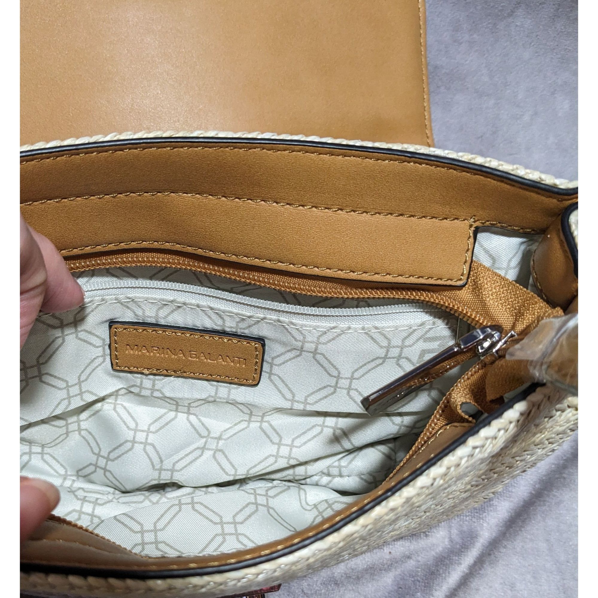 Other Marina Galanti Woven Floral Retro Themed Purse Size ONE SIZE - 19 Thumbnail