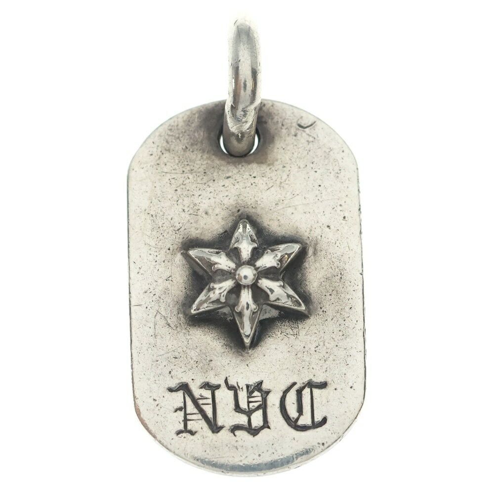 Chrome Hearts Chrome Hearts Raised Star Dogtag NYC Limited Edition Dog Tag Pendant Size ONE SIZE - 1 Thumbnail
