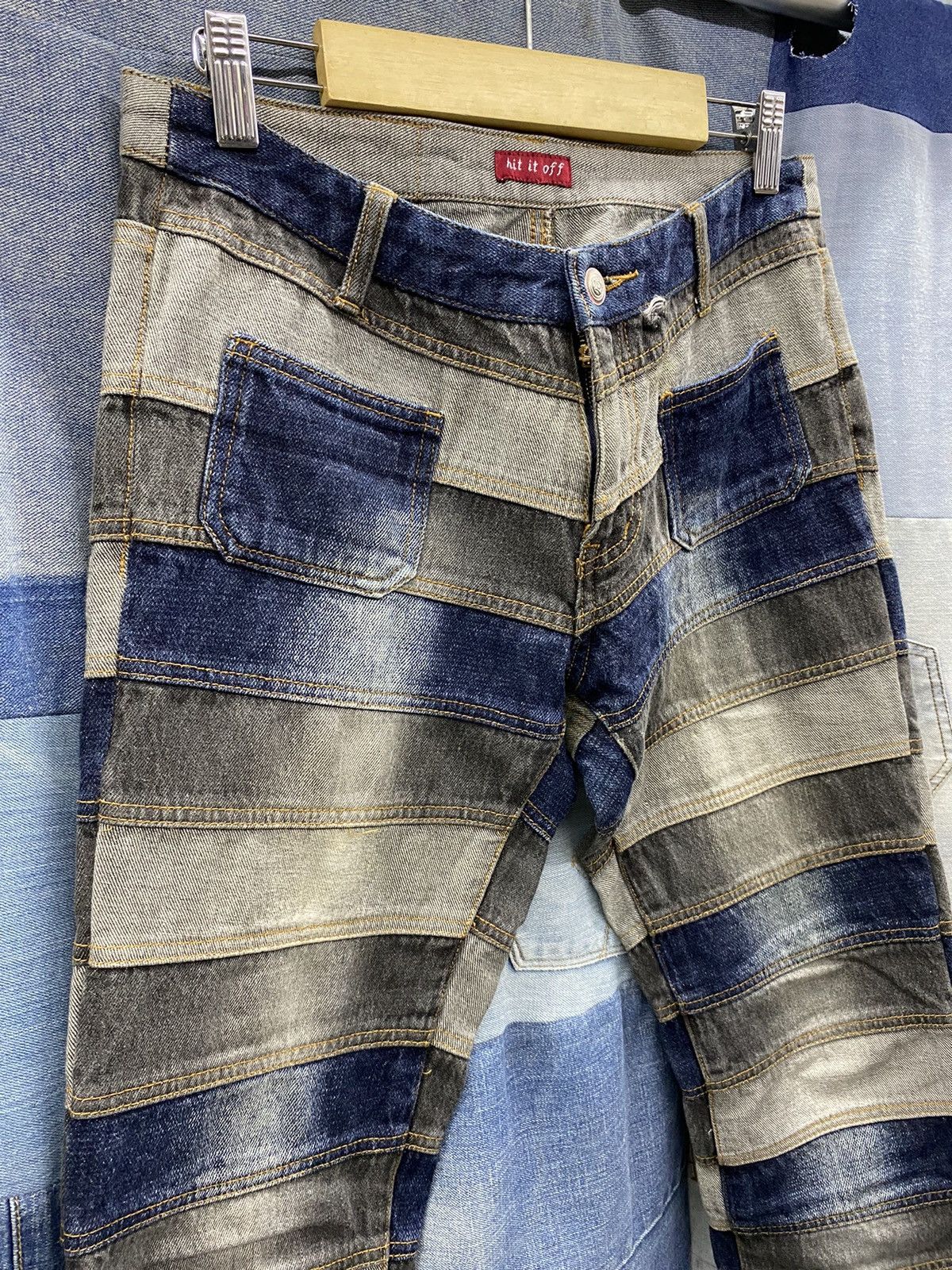 Hysteric Glamour × If Six Was Nine × Japanese Brand japanese flare haggy denim jeans like hysterics Size US 28 / EU 44 - 4 Thumbnail