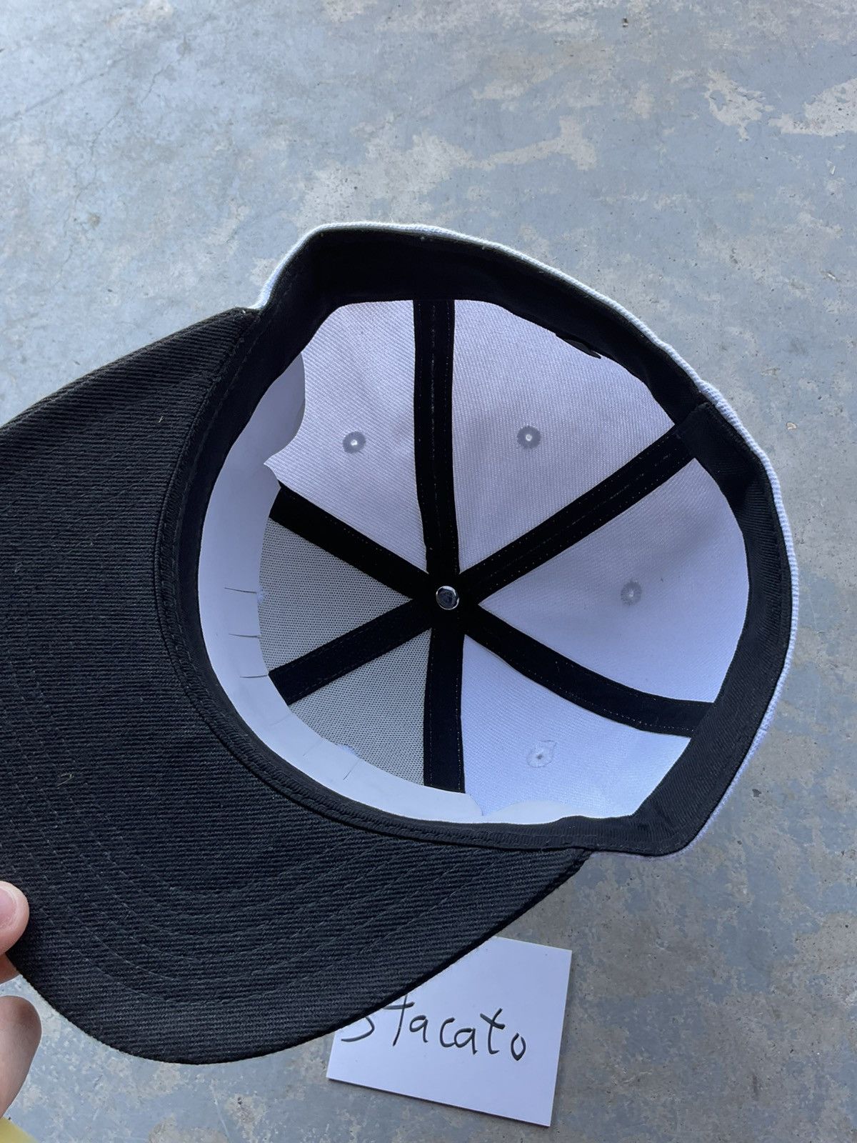 Other NAF 420 Exclusive Fitted Hat White/Black Size ONE SIZE - 5 Thumbnail