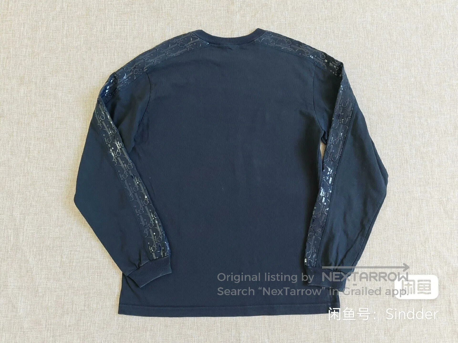 Dior Dior Men's Monogram Long Sleeve Sweatshirt. Size US L / EU 52-54 / 3 - 5 Thumbnail