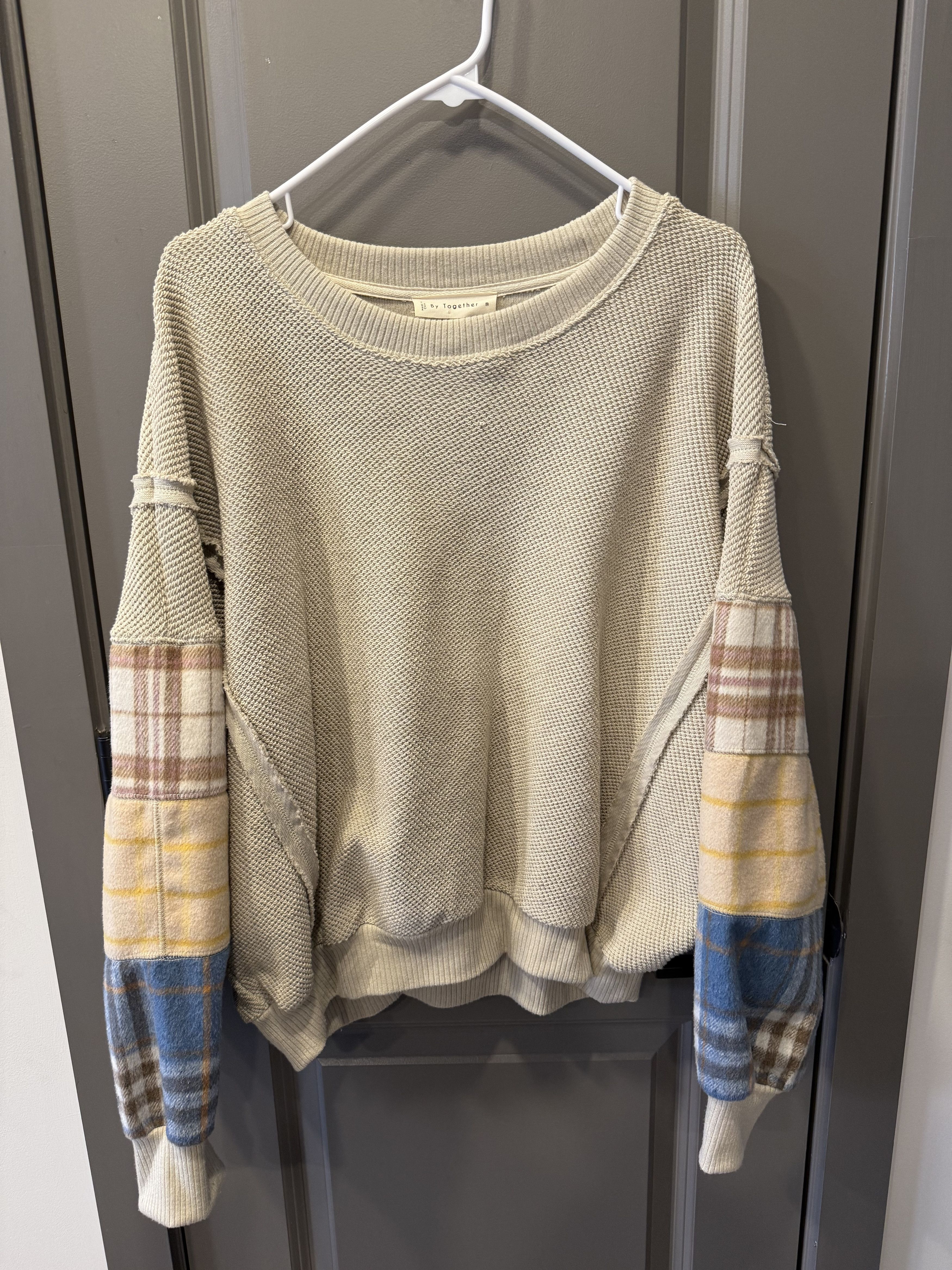 By Together Patchwork Quilt Crewneck Size M / US 6-8 / IT 42-44 - 1 Thumbnail