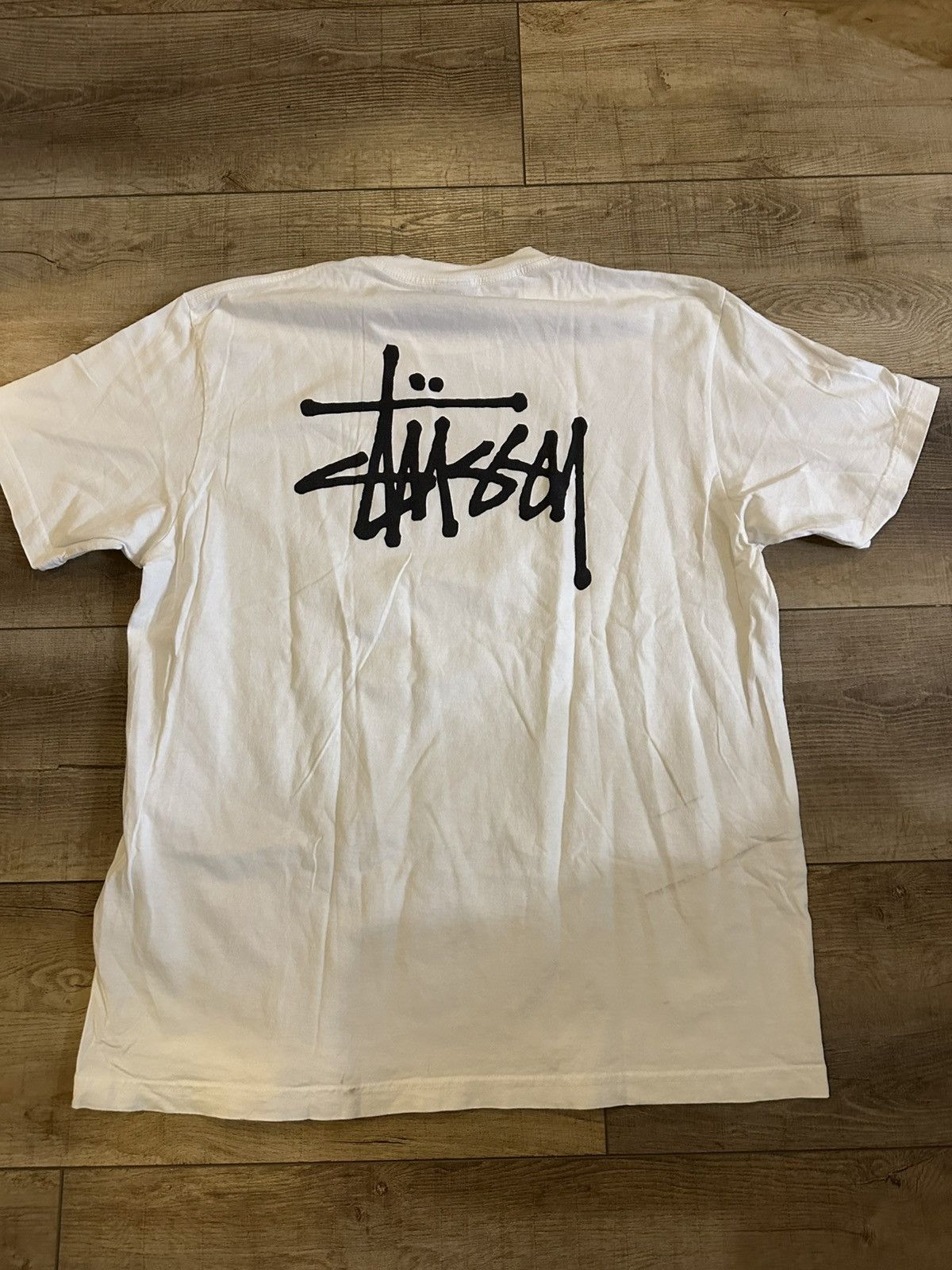 Stussy Stussy Basic Logo Tee (XL) - Made In USA (new) Size US XL / EU 56 / 4 - 1 Thumbnail