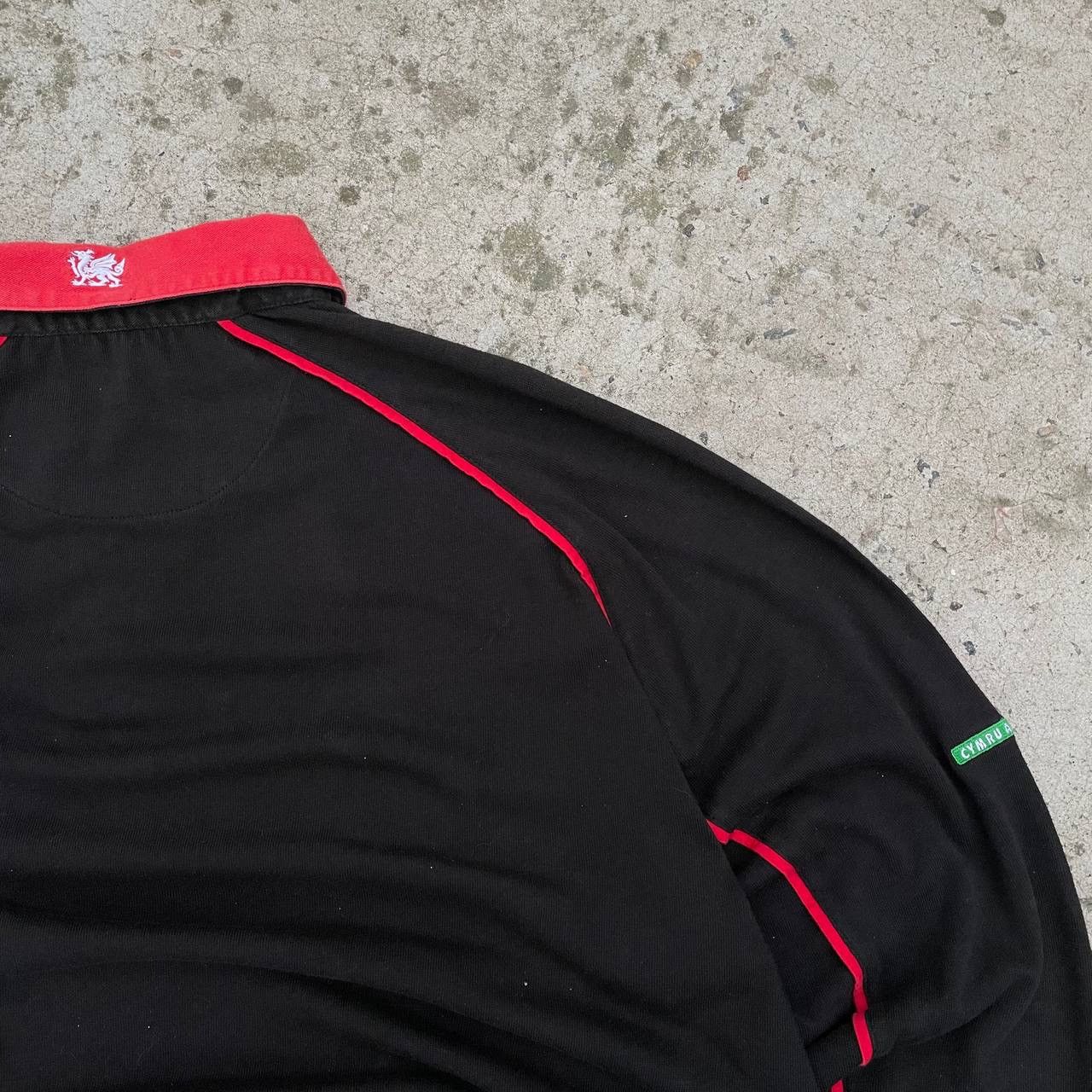 Reebok Vintage Reebok WRU Cymru Long-sleeve T-shirts Y2K Rugby 00s Size US XXL / EU 58 / 5 - 9 Thumbnail