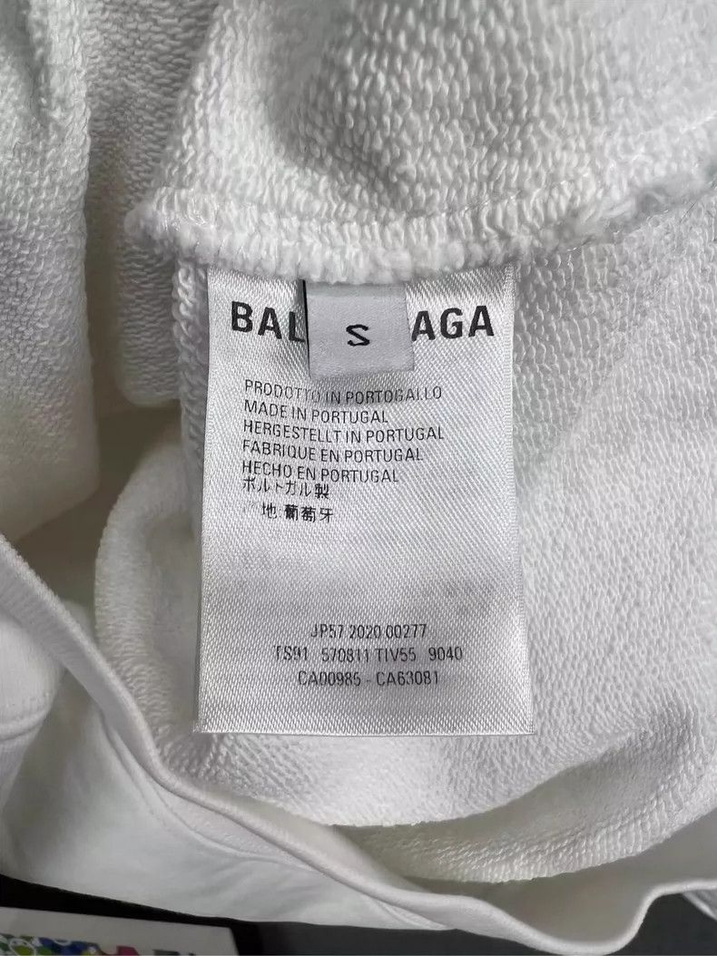 Balenciaga Balenciaga Letter LOGO Hoodie Size US S / EU 44-46 / 1 - 5 Thumbnail