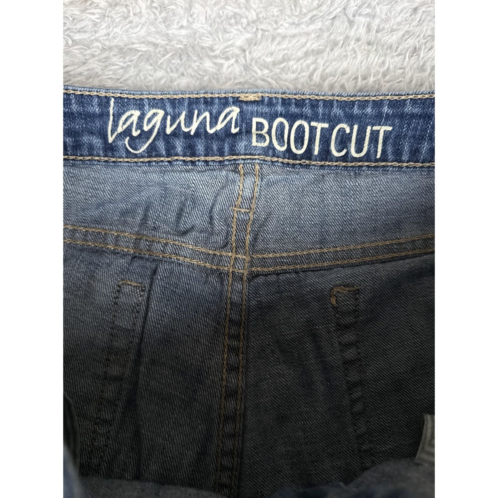 Vintage Bullhead Jeans Juniors Laguna Bootcut Mid Rise 30x32 Blue Denim 90s City Stretch 11L Womens Size 32" / US 10 / IT 46 - 6 Thumbnail