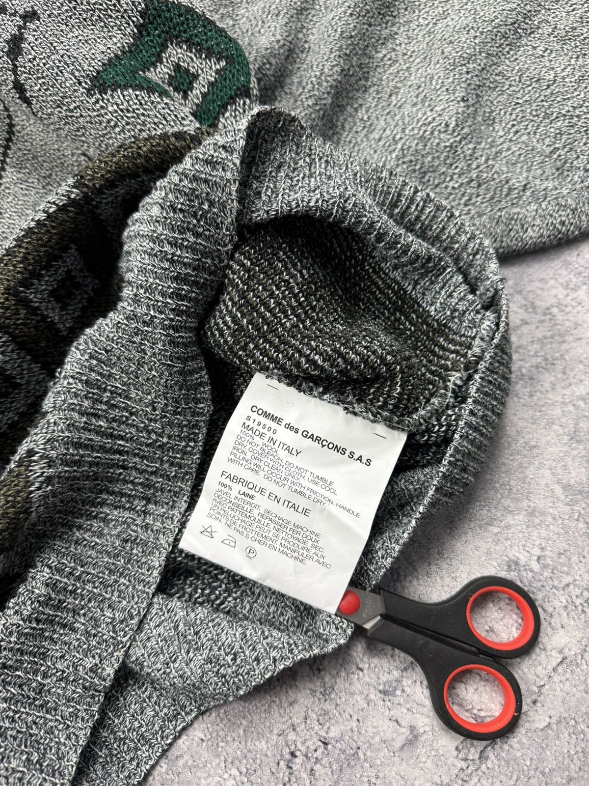 Comme des Garcons SHIRT Comme des Garcons SHIRT Sweater Knit Japanese Brand Size US L / EU 52-54 / 3 - 11 Thumbnail
