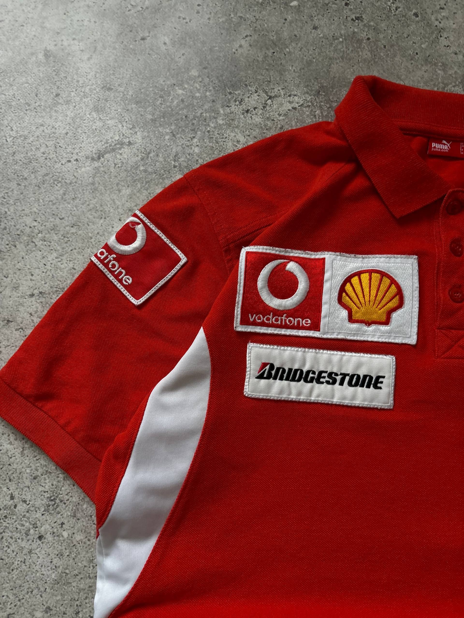 Ferrari × Puma Puma & Scuderia Ferrari Official T-Shirt Vodafone Size US M / EU 48-50 / 2 - 5 Thumbnail