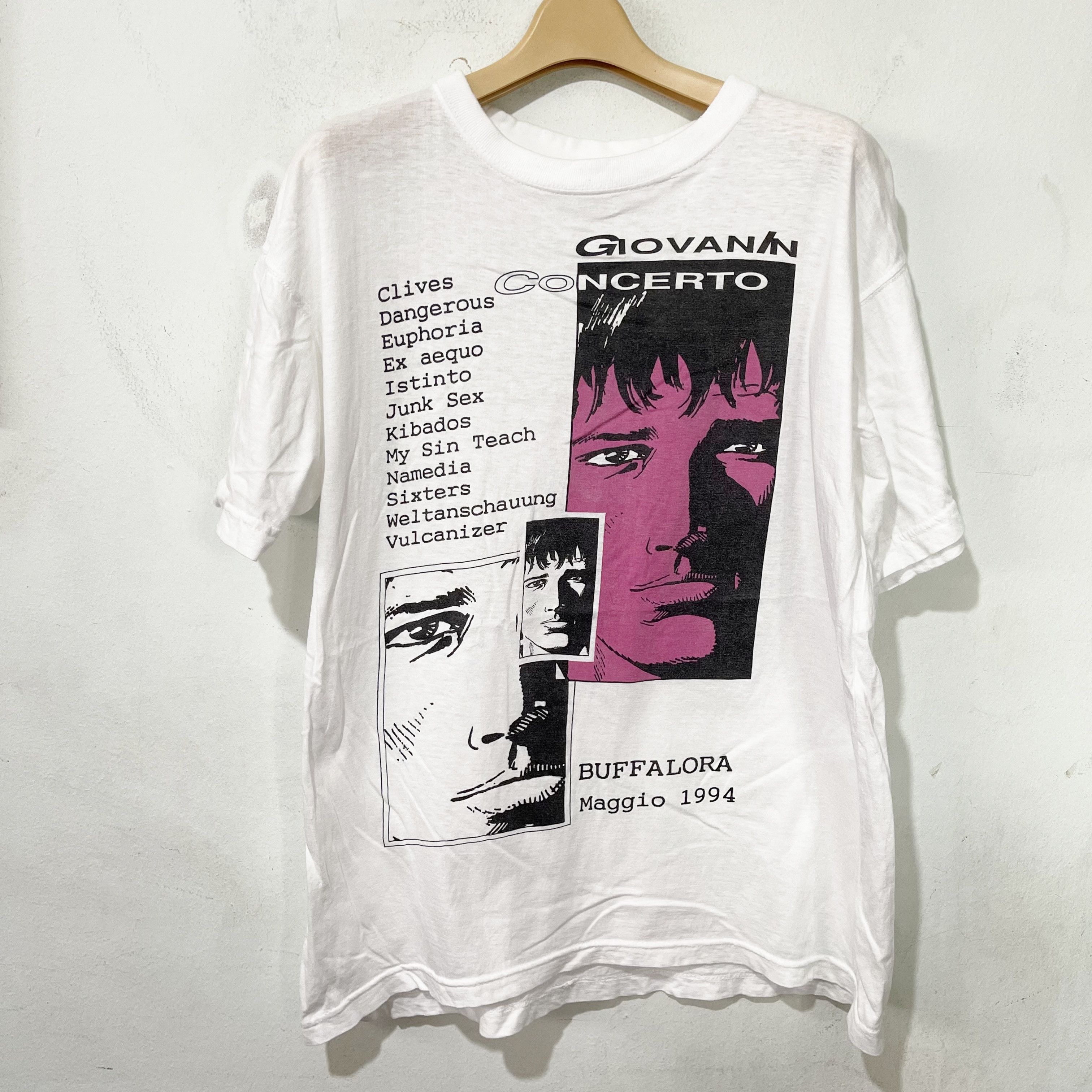 Vintage Vintage 1994 Giovani Concerto T-Shirt Size US M / EU 48-50 / 2 - 1 Thumbnail
