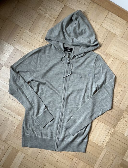 All saints knitted outlet hoodie