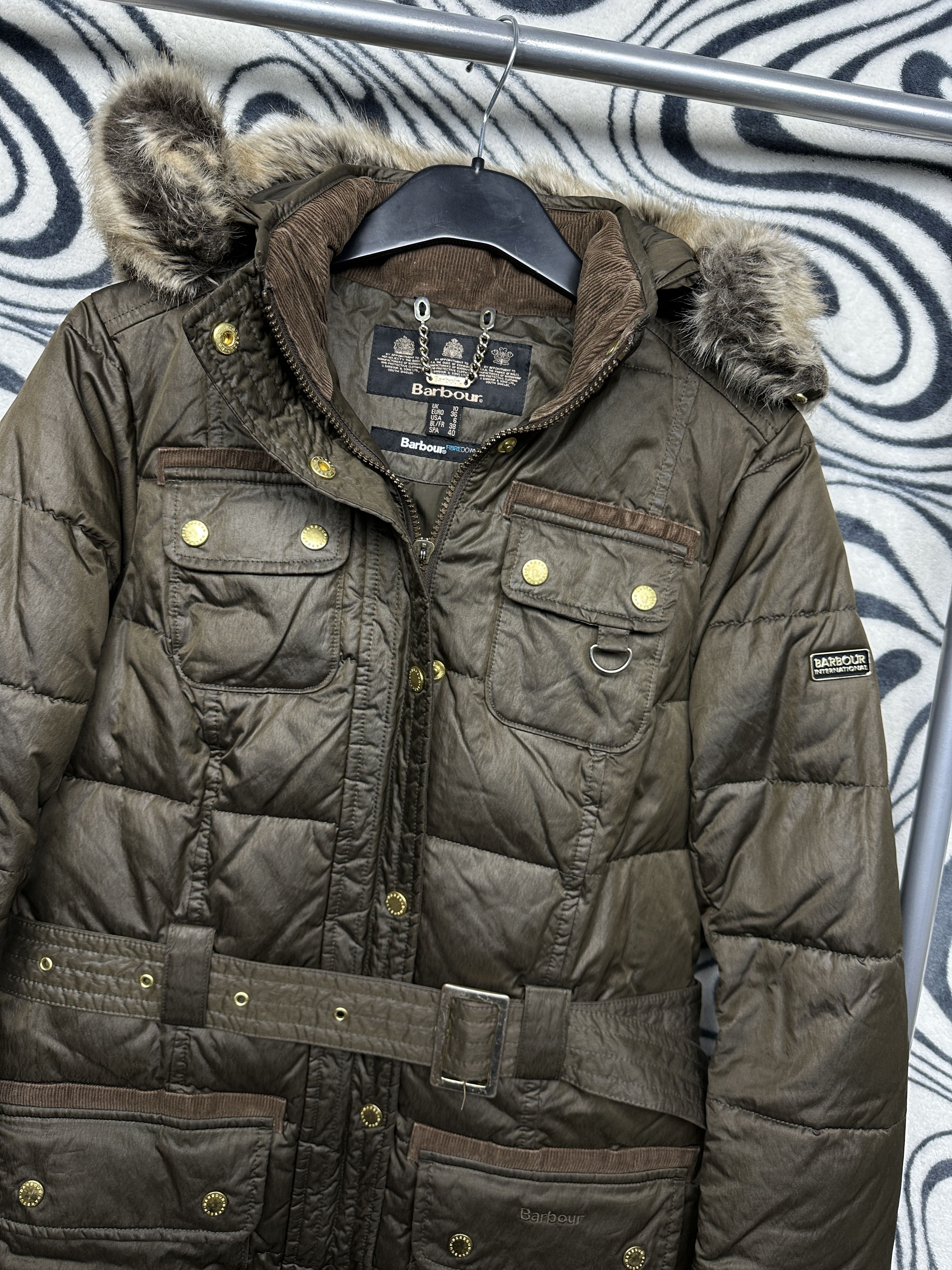 Barbour Barbour Womens Artic Parka Puffer Jacket Size UK 10 Size M / US 6-8 / IT 42-44 - 2 Thumbnail