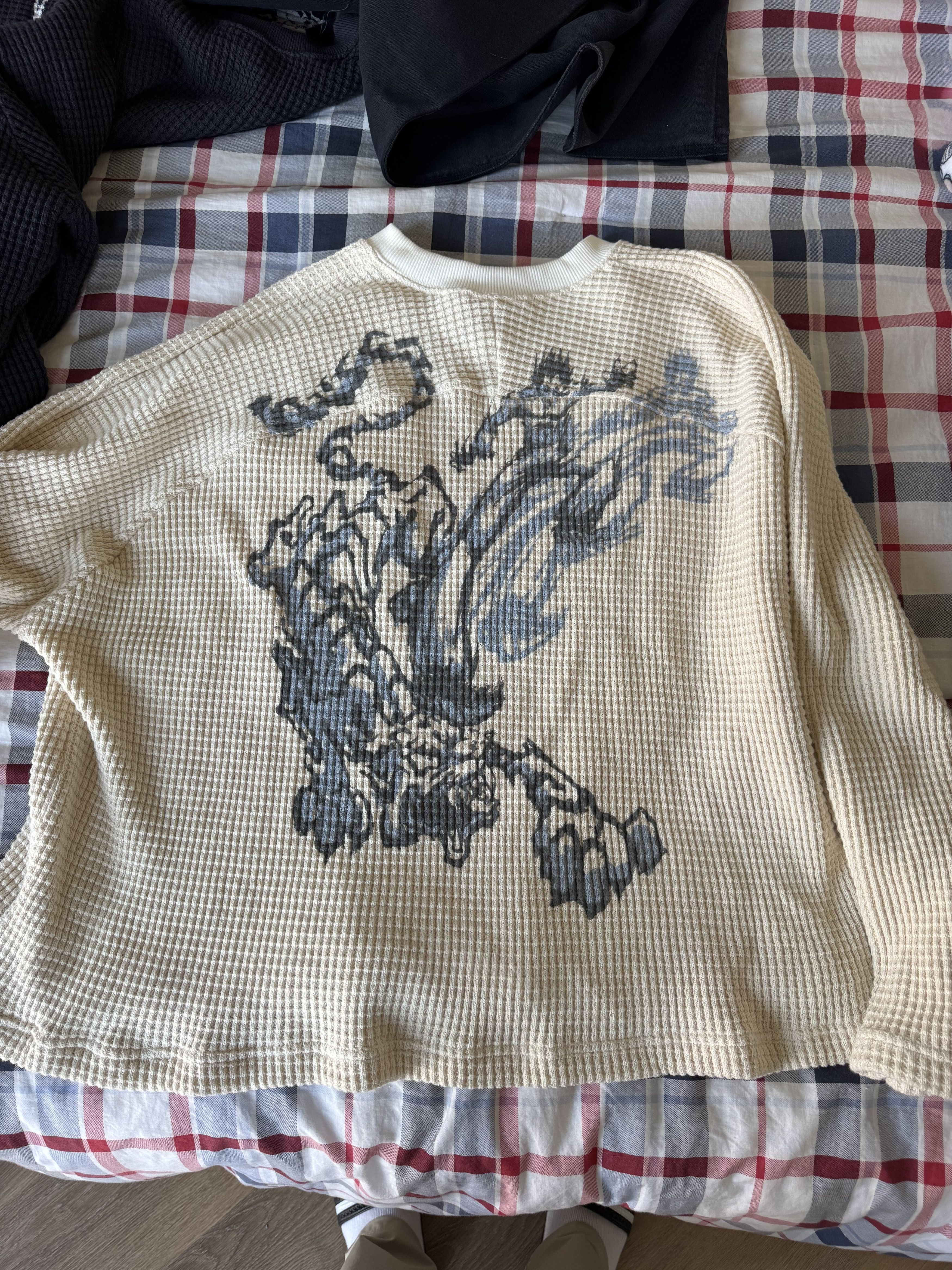 IONGAF IONGAF Ballsweater Ivory Size US L / EU 52-54 / 3 - 2 Thumbnail