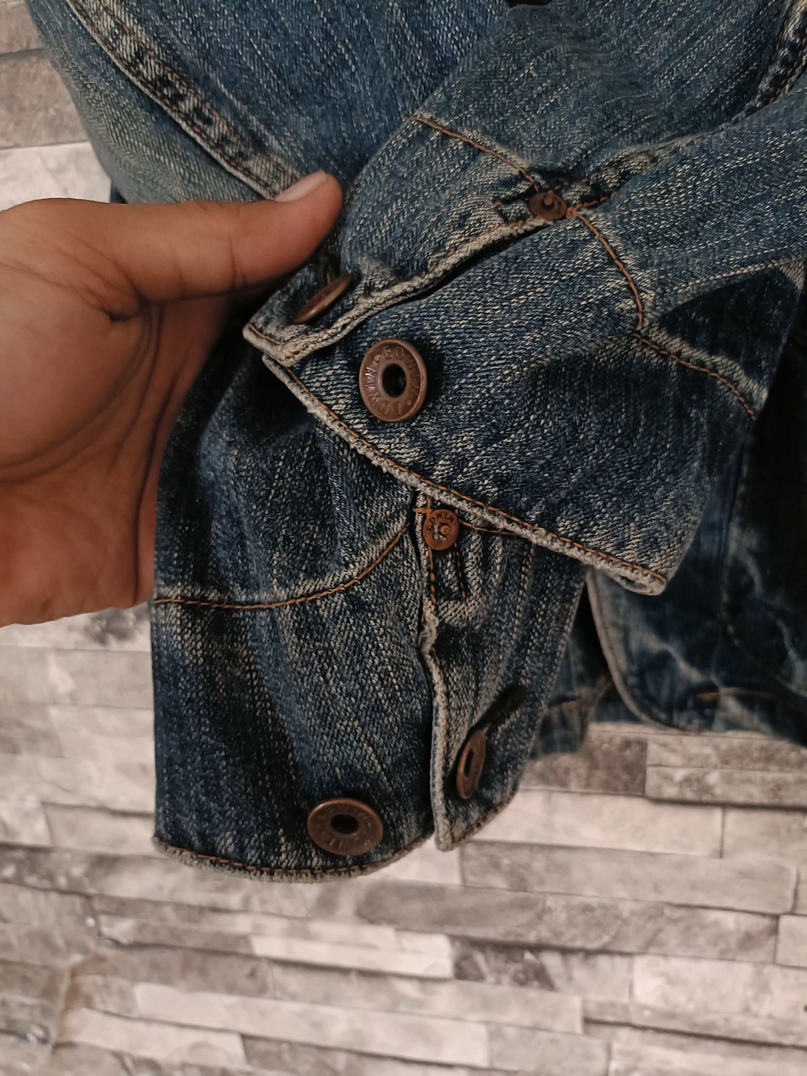 Edwin Vintage Edwin 505 chore selvedge denim jacket Size US M / EU 48-50 / 2 - 6 Thumbnail