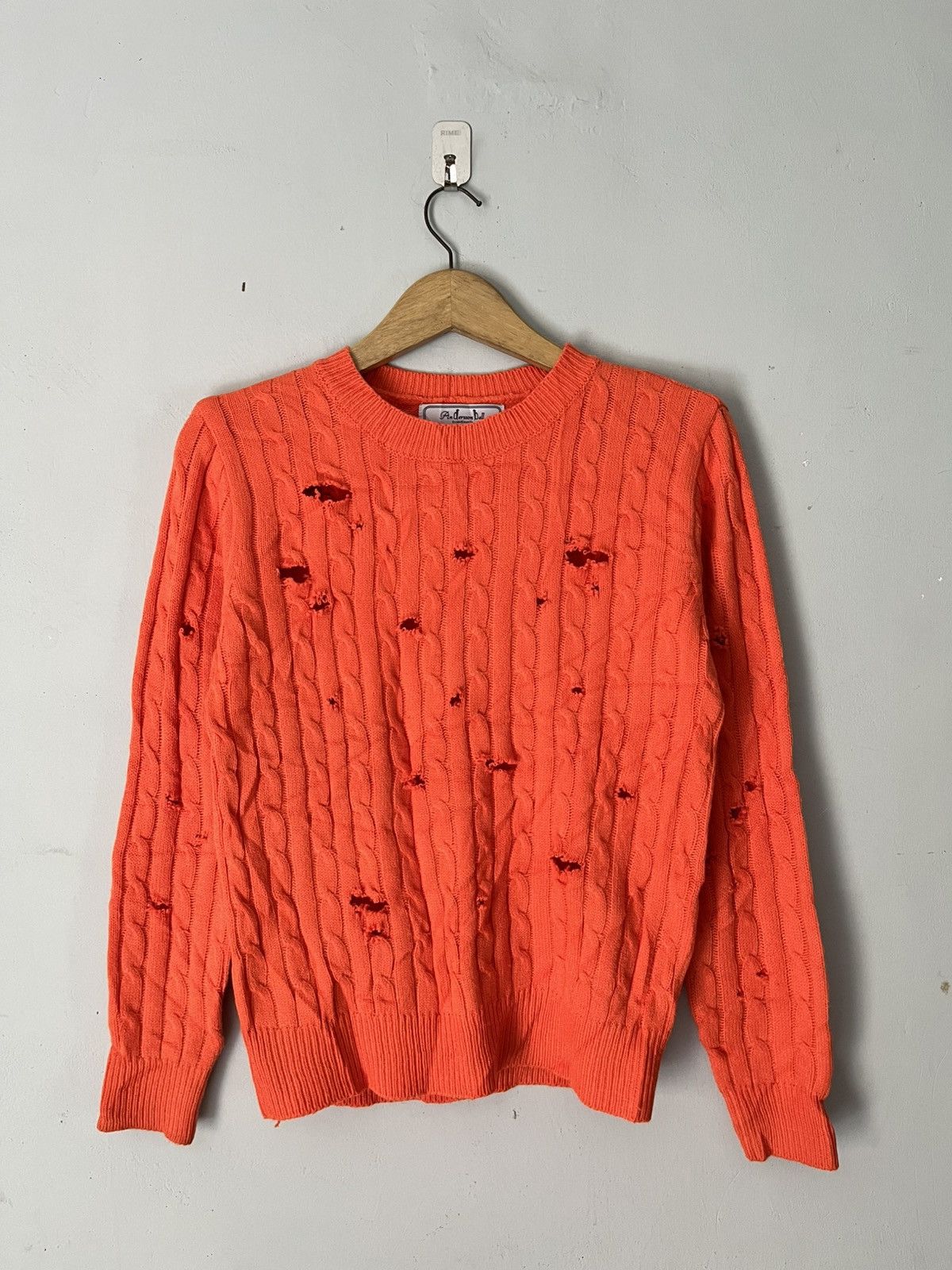 Andersson Bell Anderson bell destroyed cable knit streetwear Size US S / EU 44-46 / 1 - 1 Thumbnail