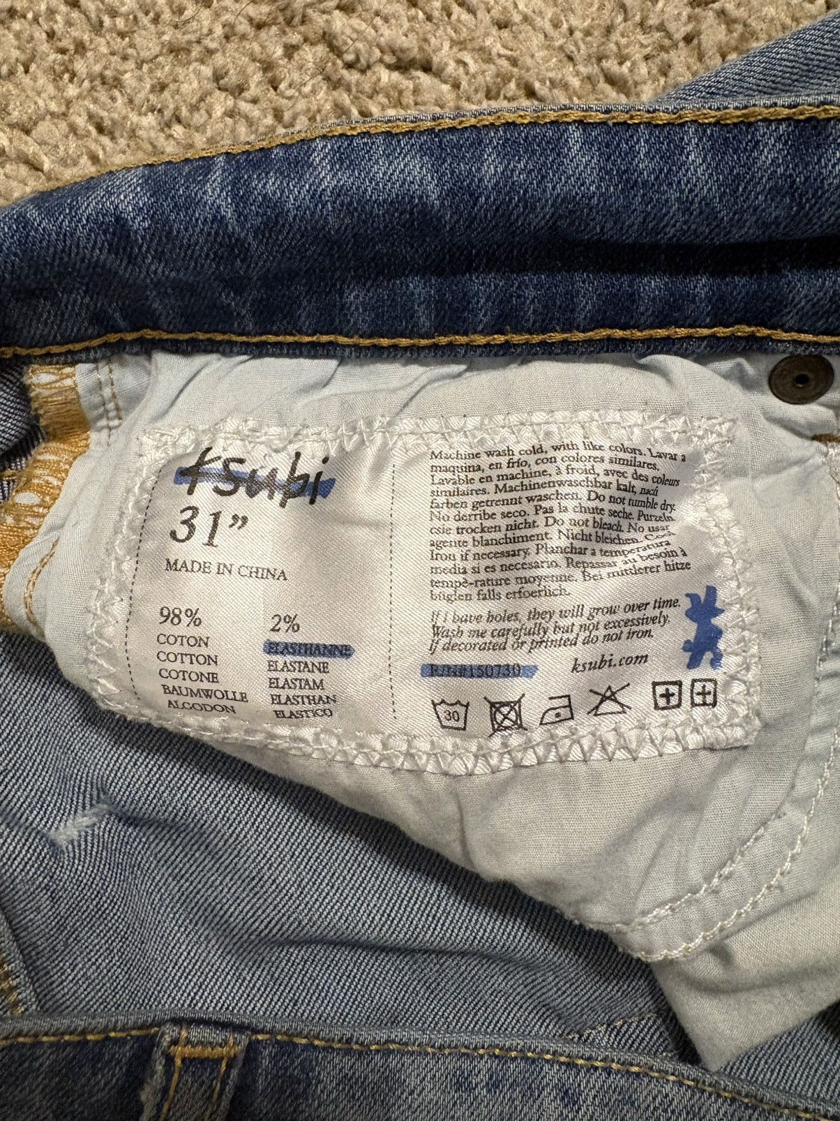 Ksubi Ksubi jeans Size US 31 - 5 Thumbnail