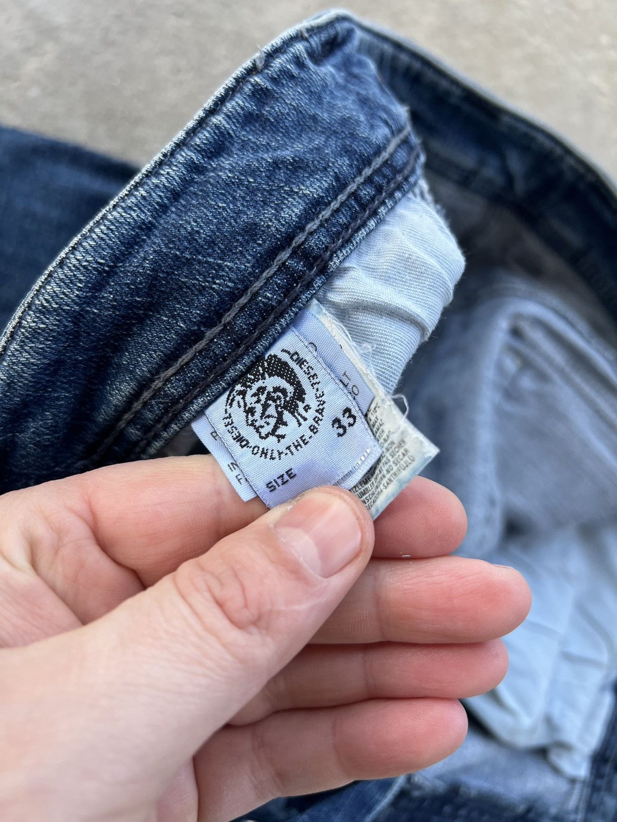 Diesel Vintage Diesel Jeans Size US 33 - 7 Thumbnail