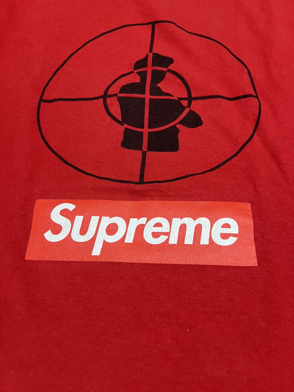 Supreme 🔥 SUPREME PUBLIC ENEMY MENS XL RED TARGET T 8/10 easy🔥 Size US XL / EU 56 / 4 - 1 Thumbnail