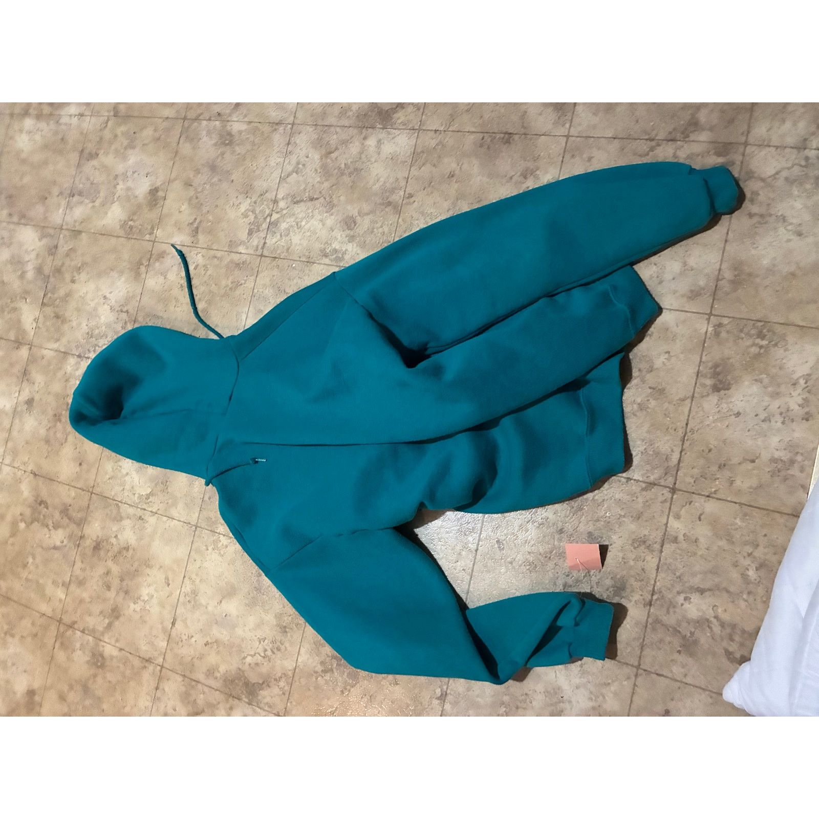 Lee Vintage Turquoise Lee Zip Hoodie Medium Heavyweight USA Size M / US 6-8 / IT 42-44 - 4 Thumbnail