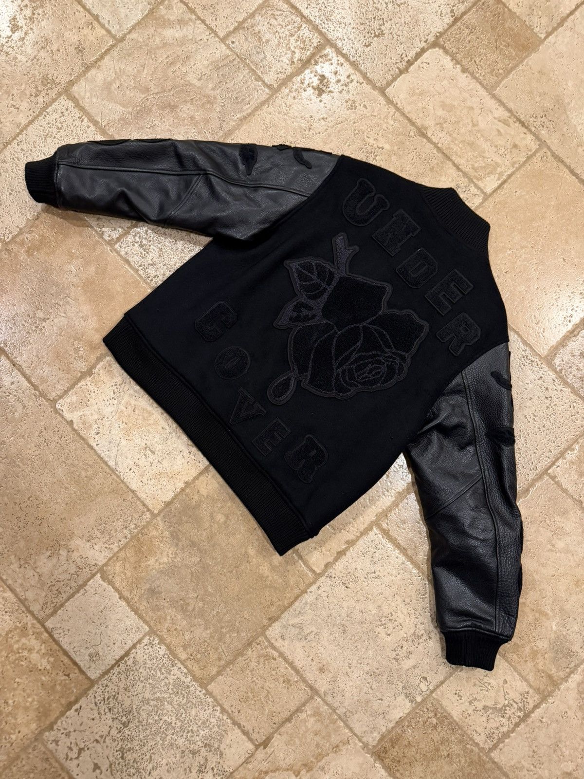 Undercover Undercover Black A Wolf Will Never Be A Pet Varsity Jacket Size US M / EU 48-50 / 2 - 19 Thumbnail