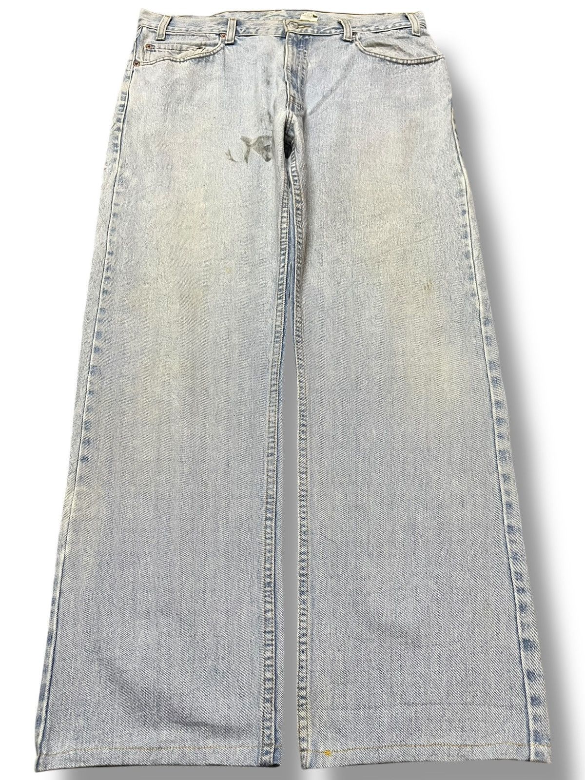 Levi's Vintage Clothing Vintage 90’s Levi’s 505 Faded Straight Fit Denim Size US 35 - 1 Thumbnail