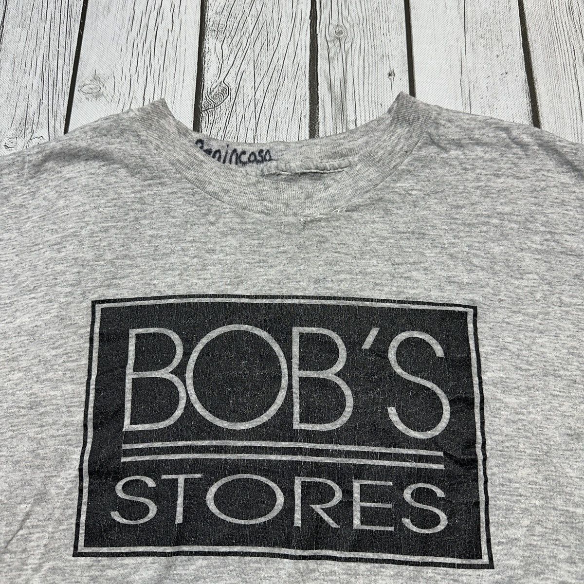 Vintage Vintage Bob’s Stores tee Size US L / EU 52-54 / 3 - 3 Thumbnail