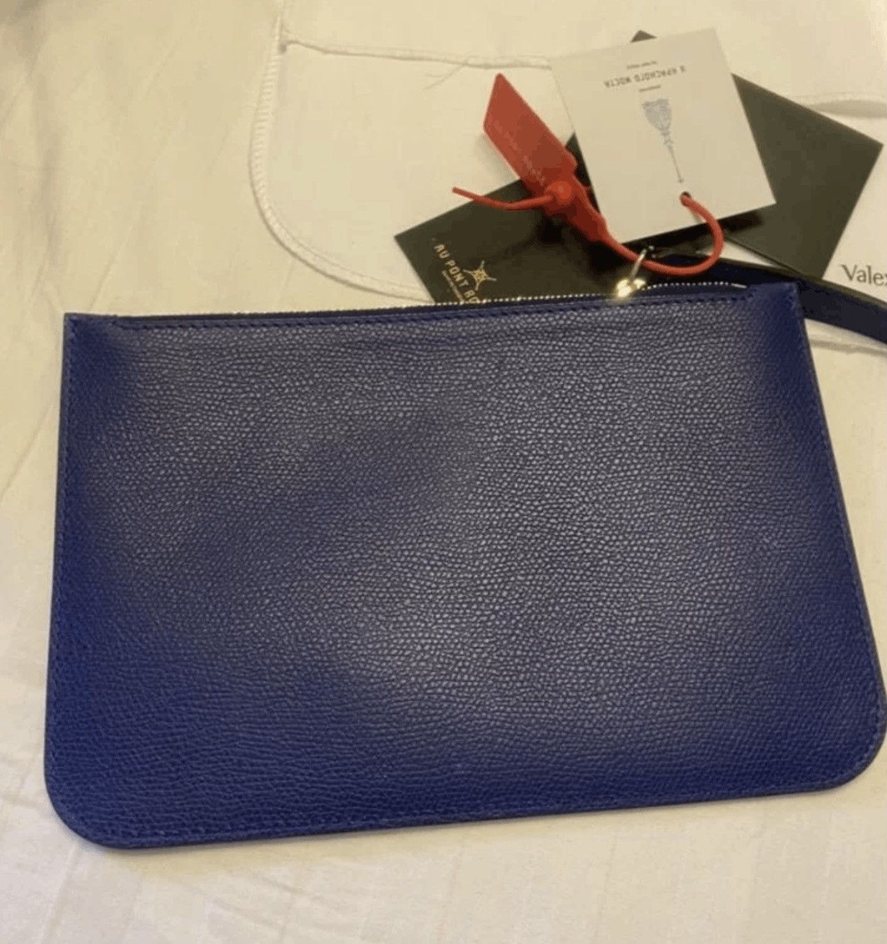 Valextra Valextra royal blue pouch Size ONE SIZE - 2 Thumbnail