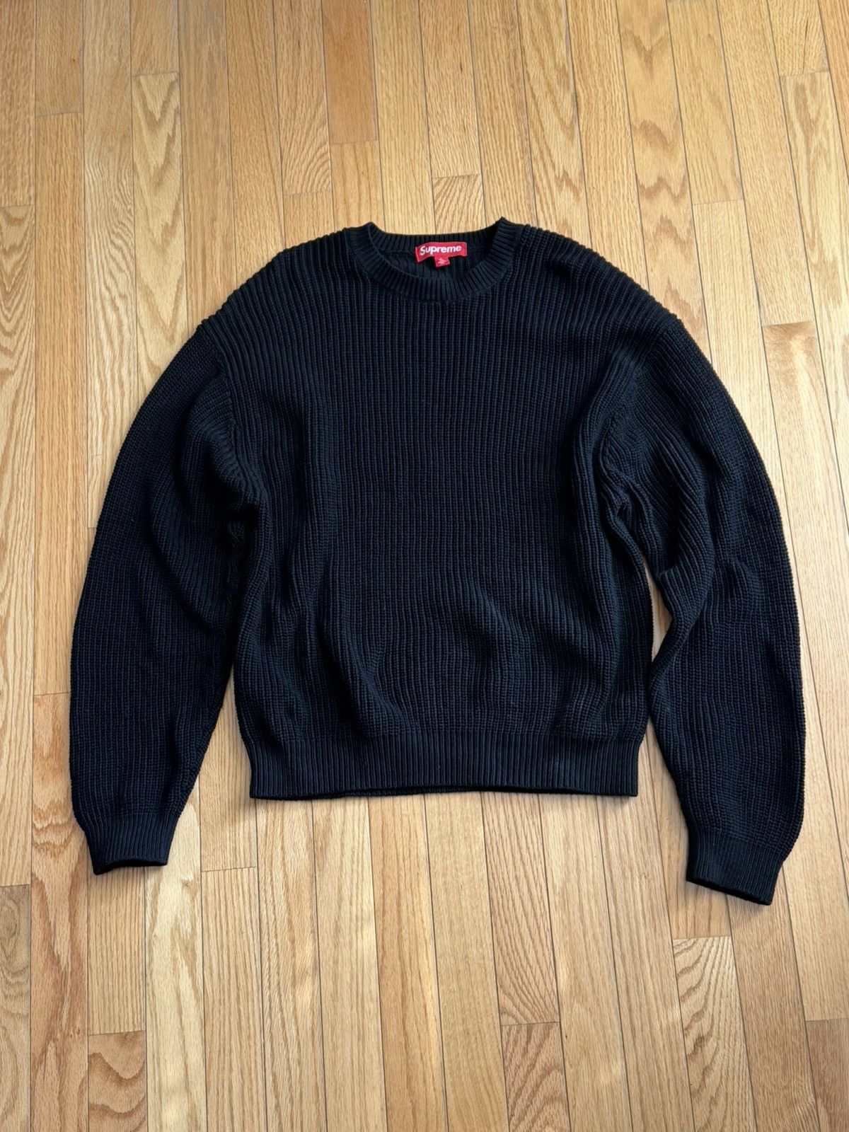 Supreme Supreme Old English Printed Sweater Size US L / EU 52-54 / 3 - 2 Thumbnail
