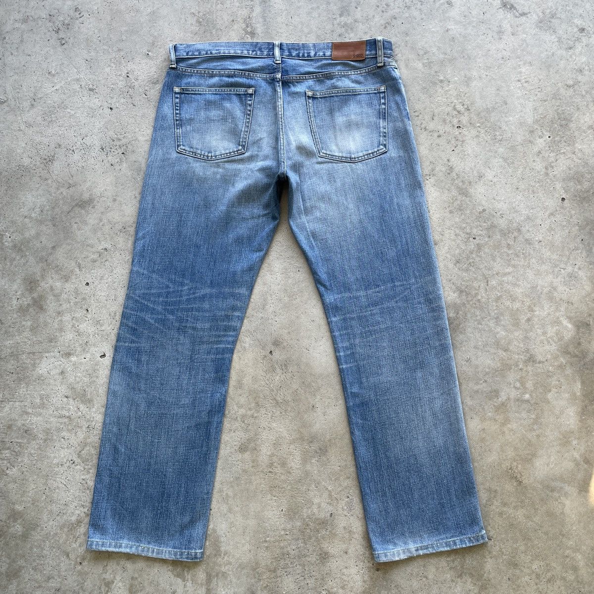 Japanese Brand W39x31💥 Vintage Japanese Faded Denim Jeans Distressed Pants Size US 39 - 11 Thumbnail