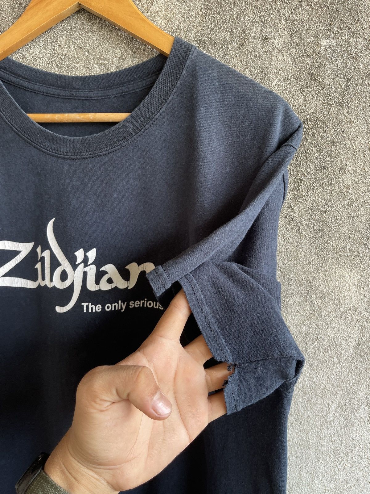 Band Tees Vintage 00’s Zildjian Classic Turkish Cymbals Sun Faded Tee Size US L / EU 52-54 / 3 - 7 Thumbnail