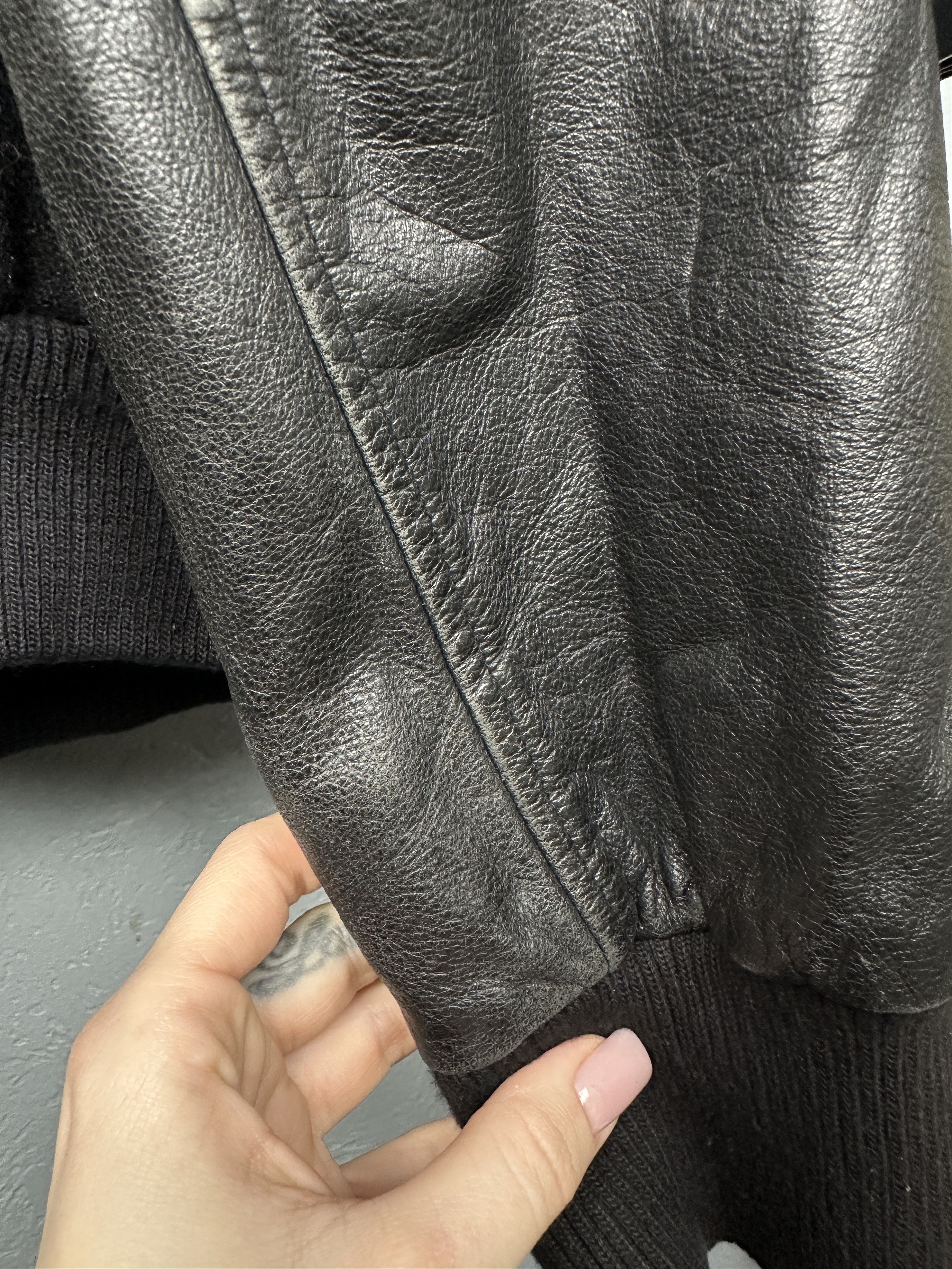 Vintage Kobe 90s Vintage Mens Wool Leather Varsity Jacket NHL Size US XXL / EU 58 / 5 - 10 Thumbnail