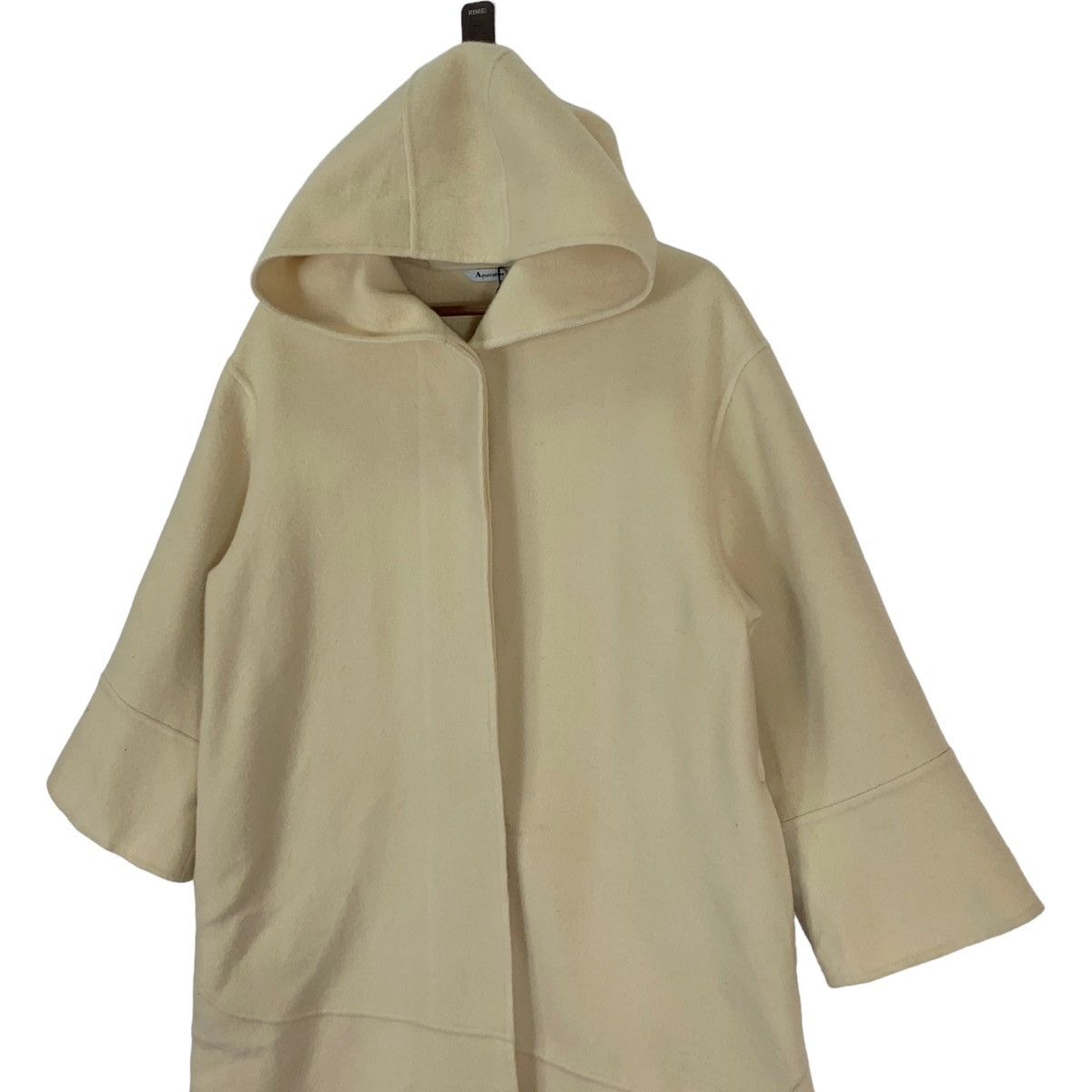 Aquascutum × Designer VINTAGE AQUASCUTUM WOOL HOODIE JACKET Size US M / EU 48-50 / 2 - 3 Thumbnail