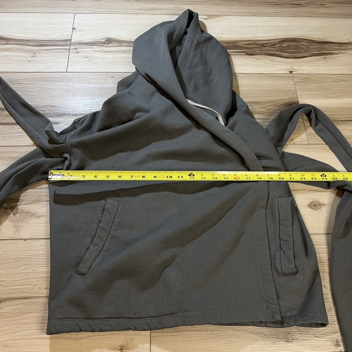 Rick Owens × Rick Owens Drkshdw Rick Owens Olmar & Mirta Black Wash Mountain Wizard Hoodie Size US S / EU 44-46 / 1 - 9 Thumbnail