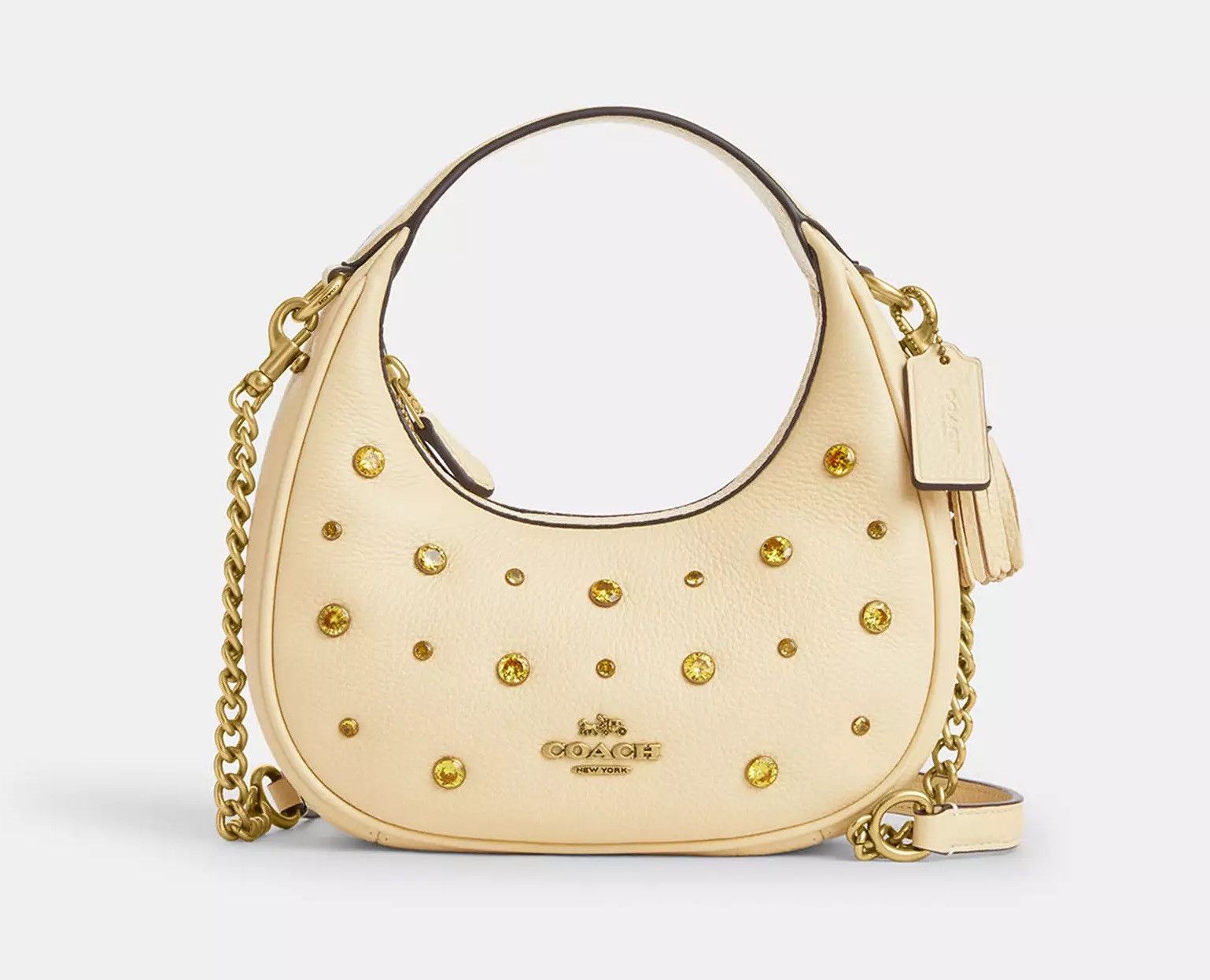 Coach Carmen Mini Crossbody Bag With Crystal CAK87 Size ONE SIZE - 4 Thumbnail