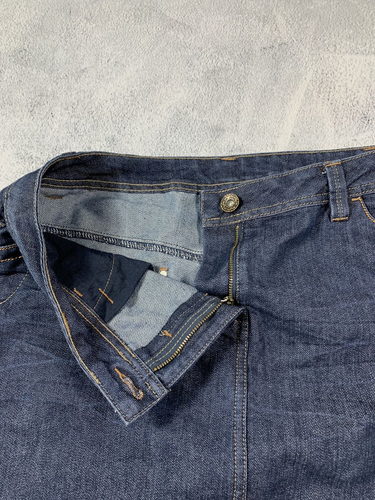 Japanese Brand × Vintage Vintage Y2K denim japanese skirt streetwear size 32 Size 32" / US 10 / IT 46 - 4 Thumbnail